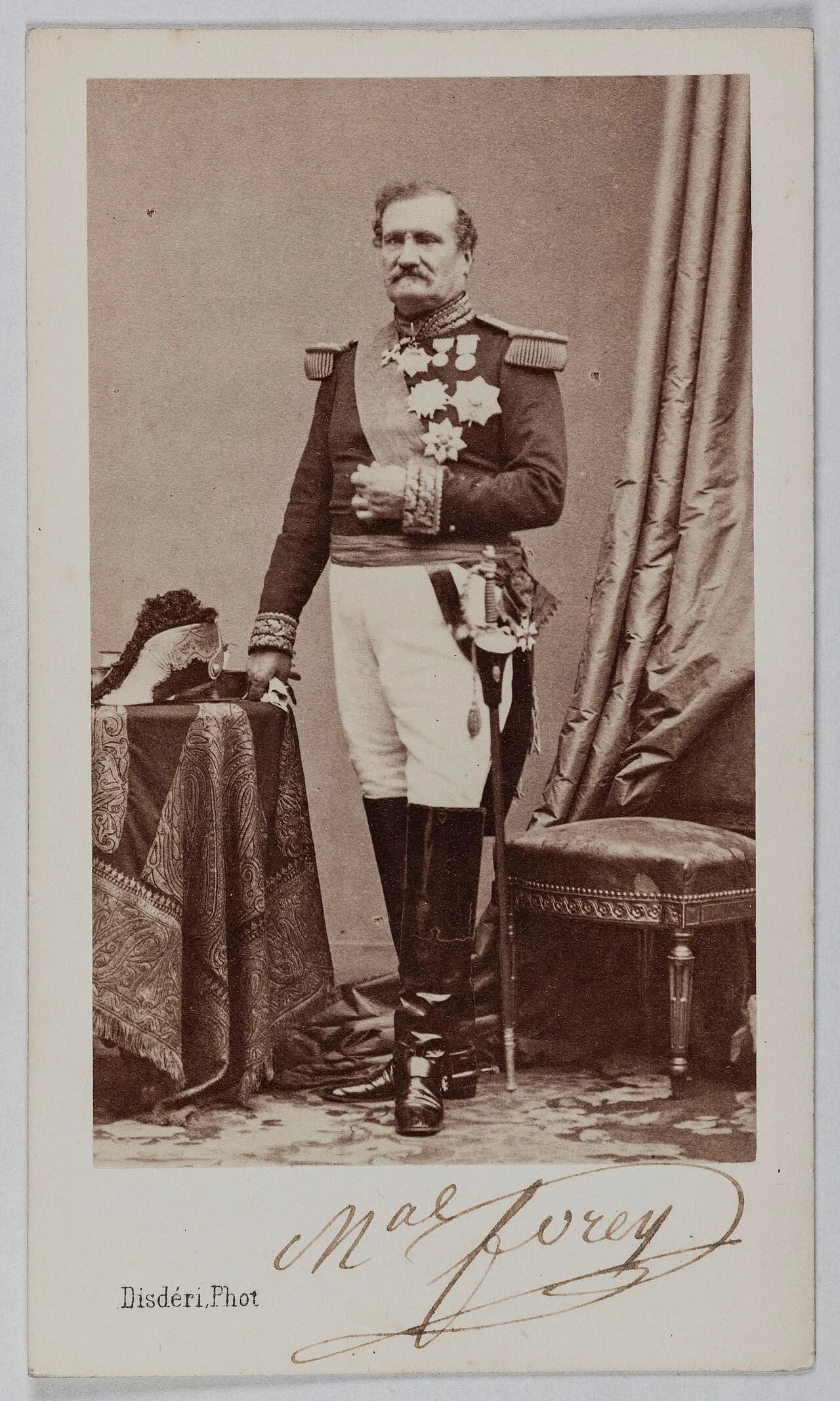 Portrait of Élie-Frédéric Forey (1804–1872) – memorial page