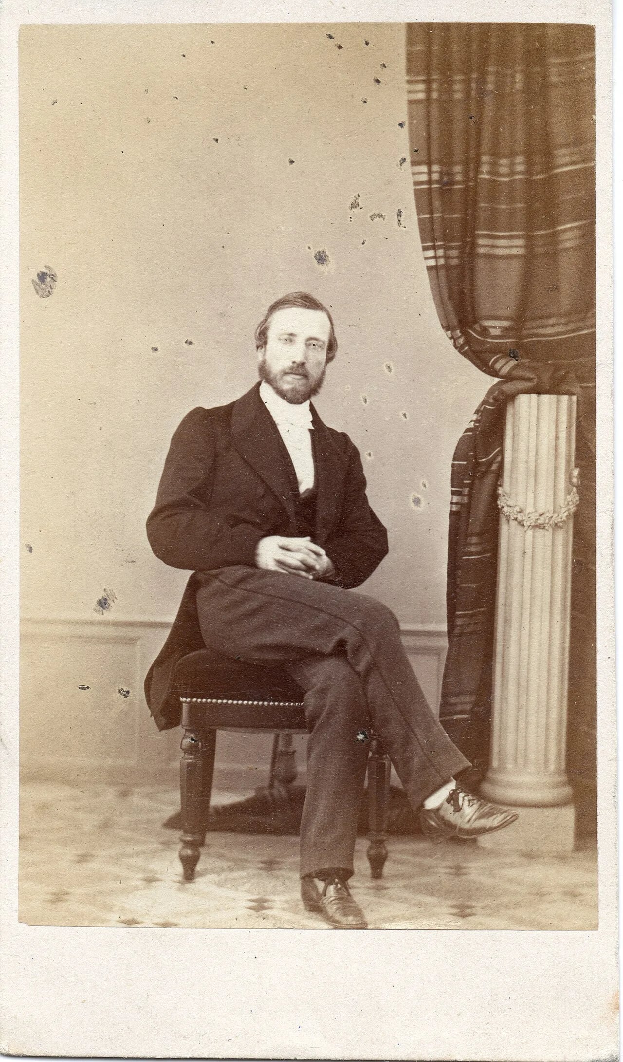Porträt von Charles Combier (1819–1888) – Gedenkseite