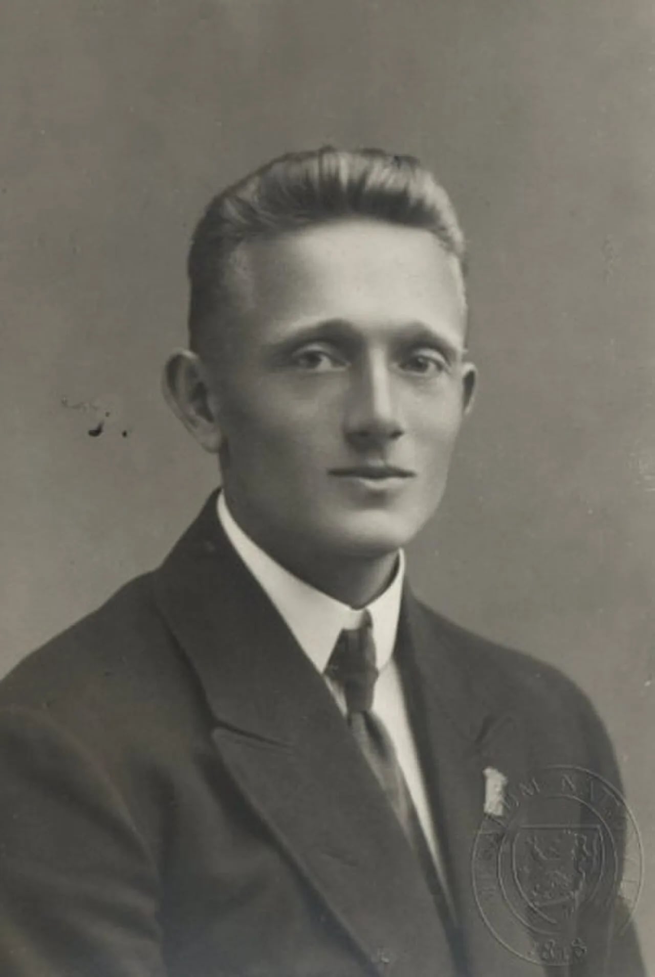 Portrait of František Pecháček (1896–1944) – memorial page