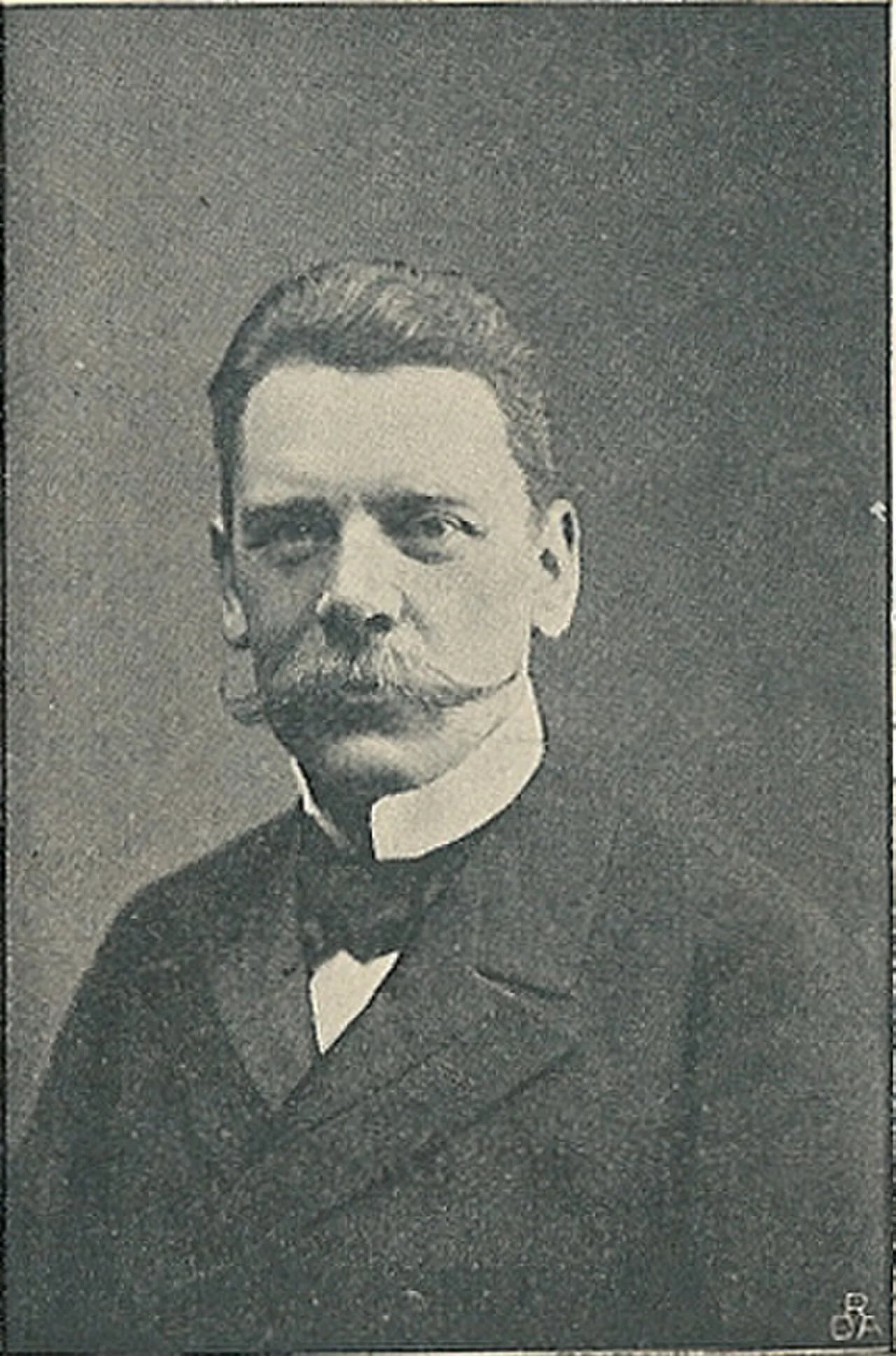 Portrait of Karl Larsen (1860–1931) – memorial page