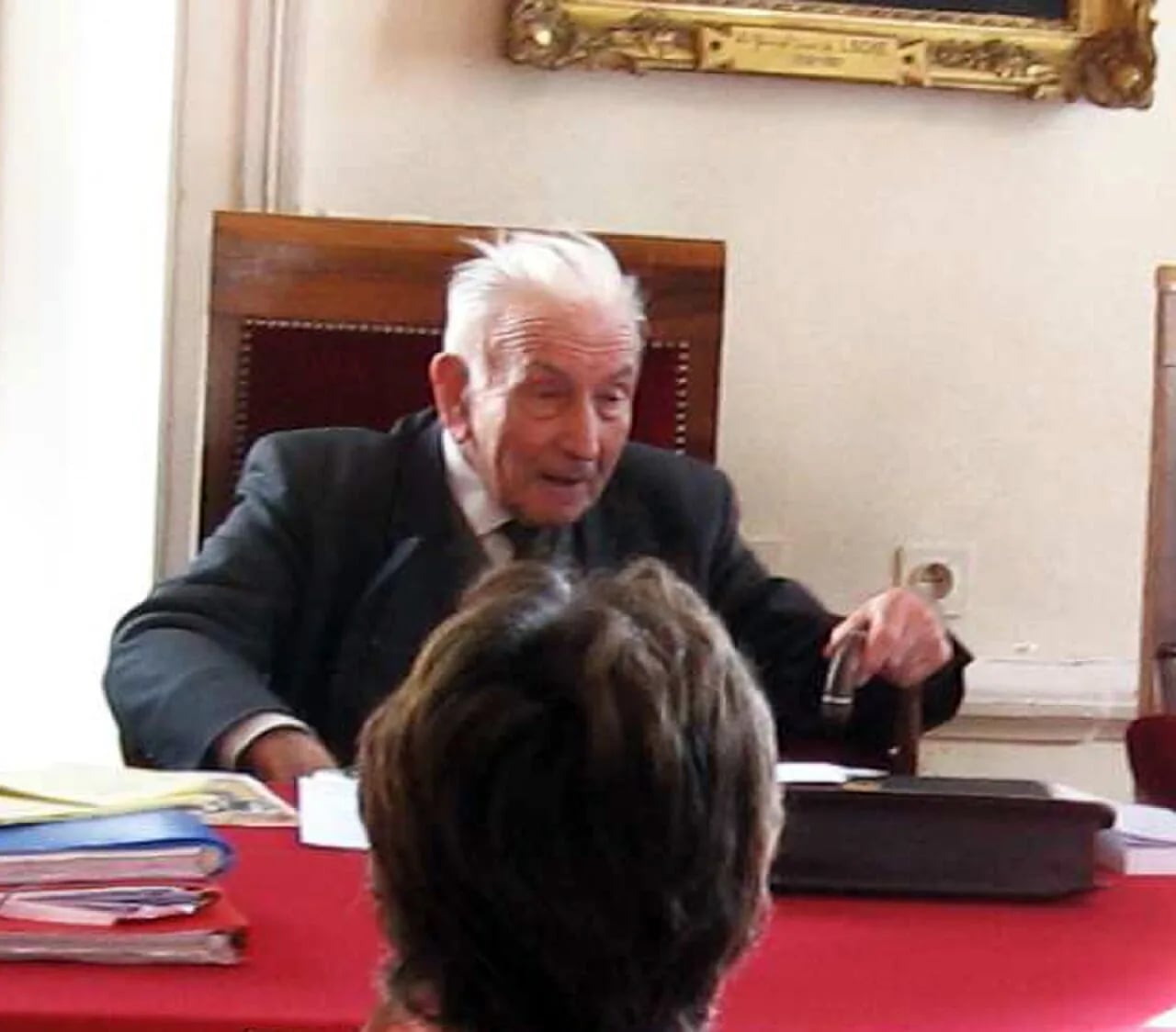 Porträt von Louis Terreaux (1921–2015) – Gedenkseite