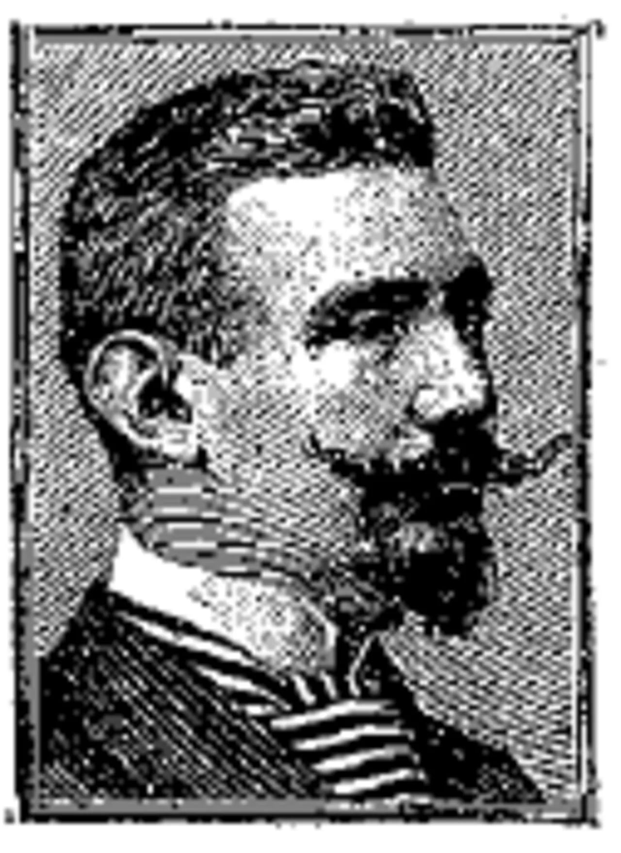 Porträt von Henri Alphonse Louis Laurent-Desrousseaux (1862–1906) – Gedenkseite