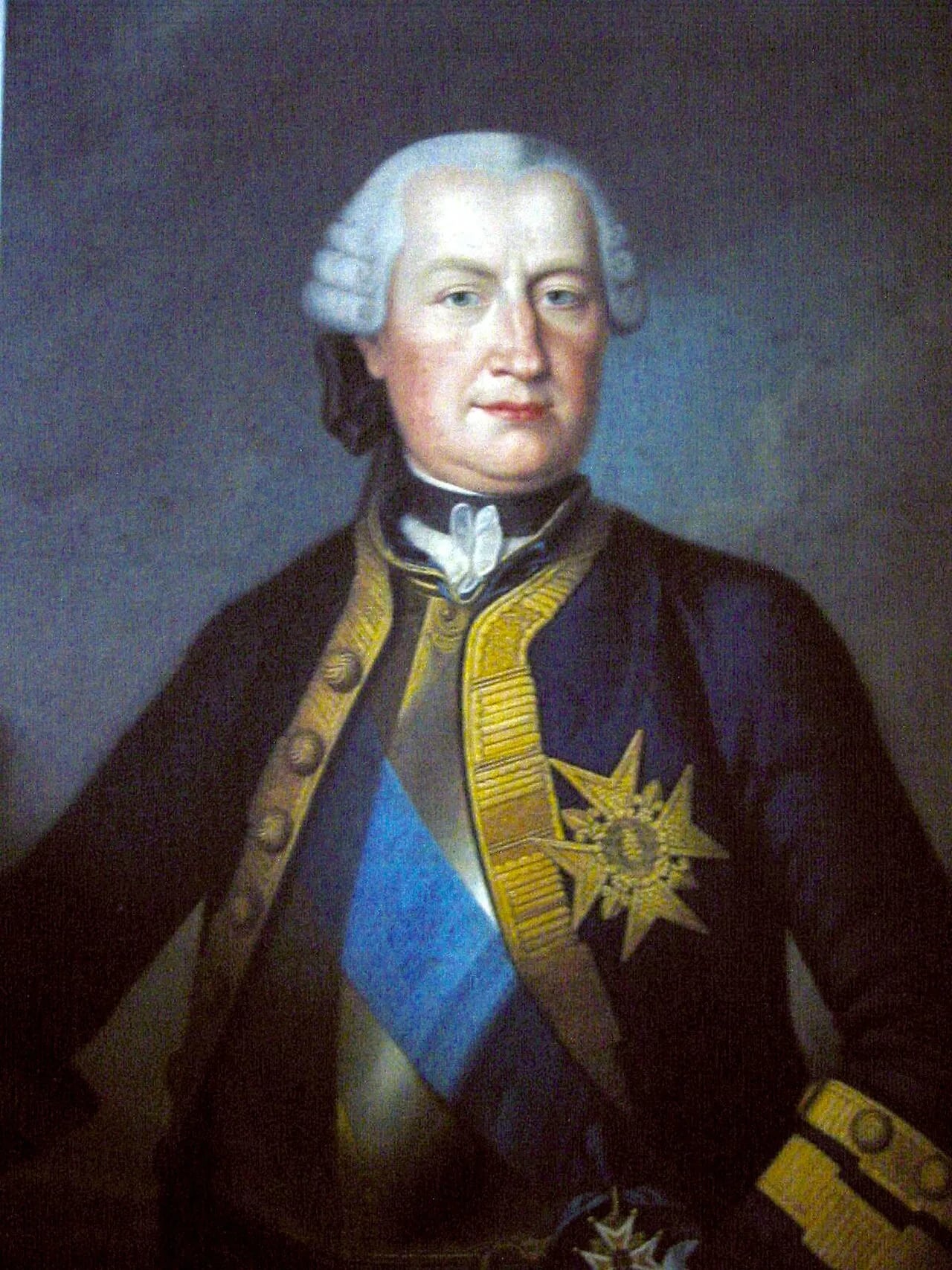 Porträt von Wilhelm Heinrich von Nassau-Saarbrücken (1718–1768) – Gedenkseite