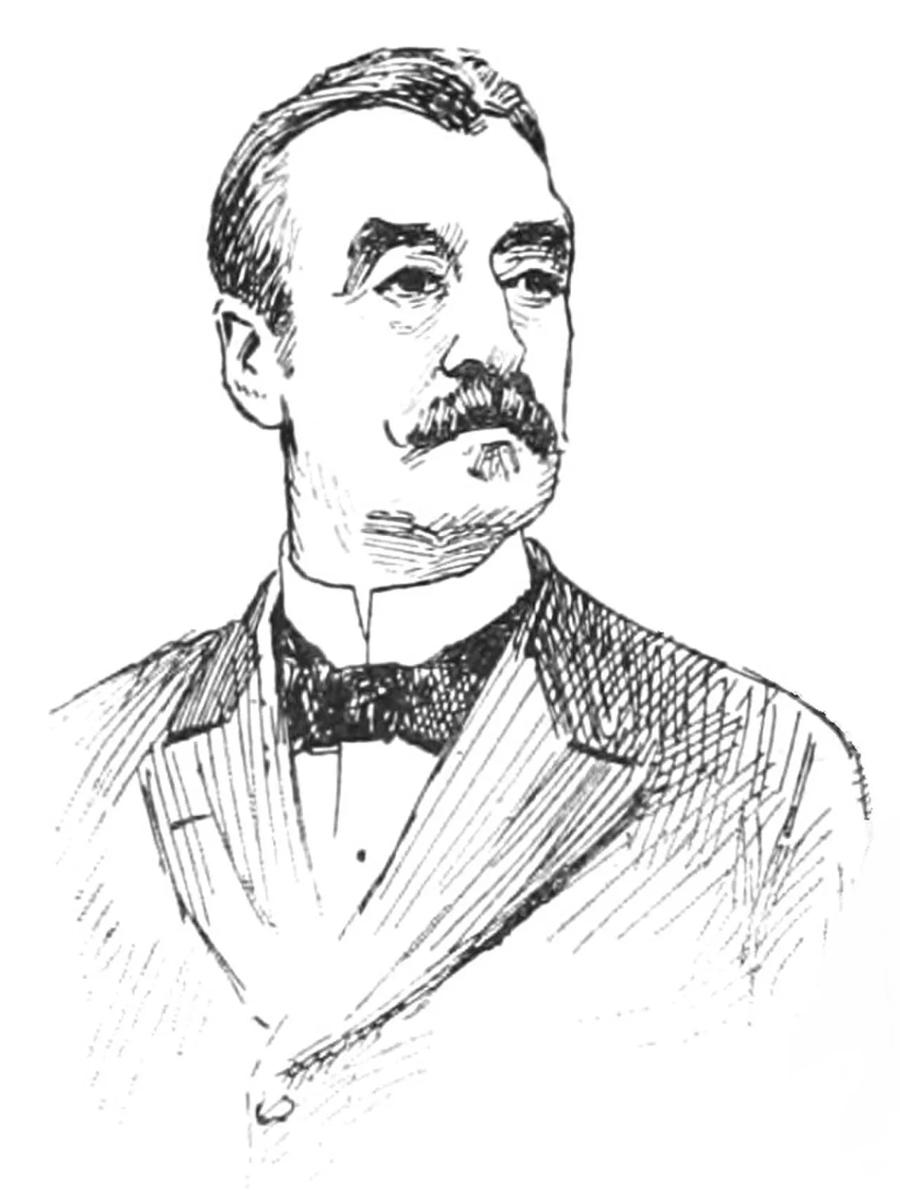 Porträt von Ernest Loyer (1844–1902) – Gedenkseite