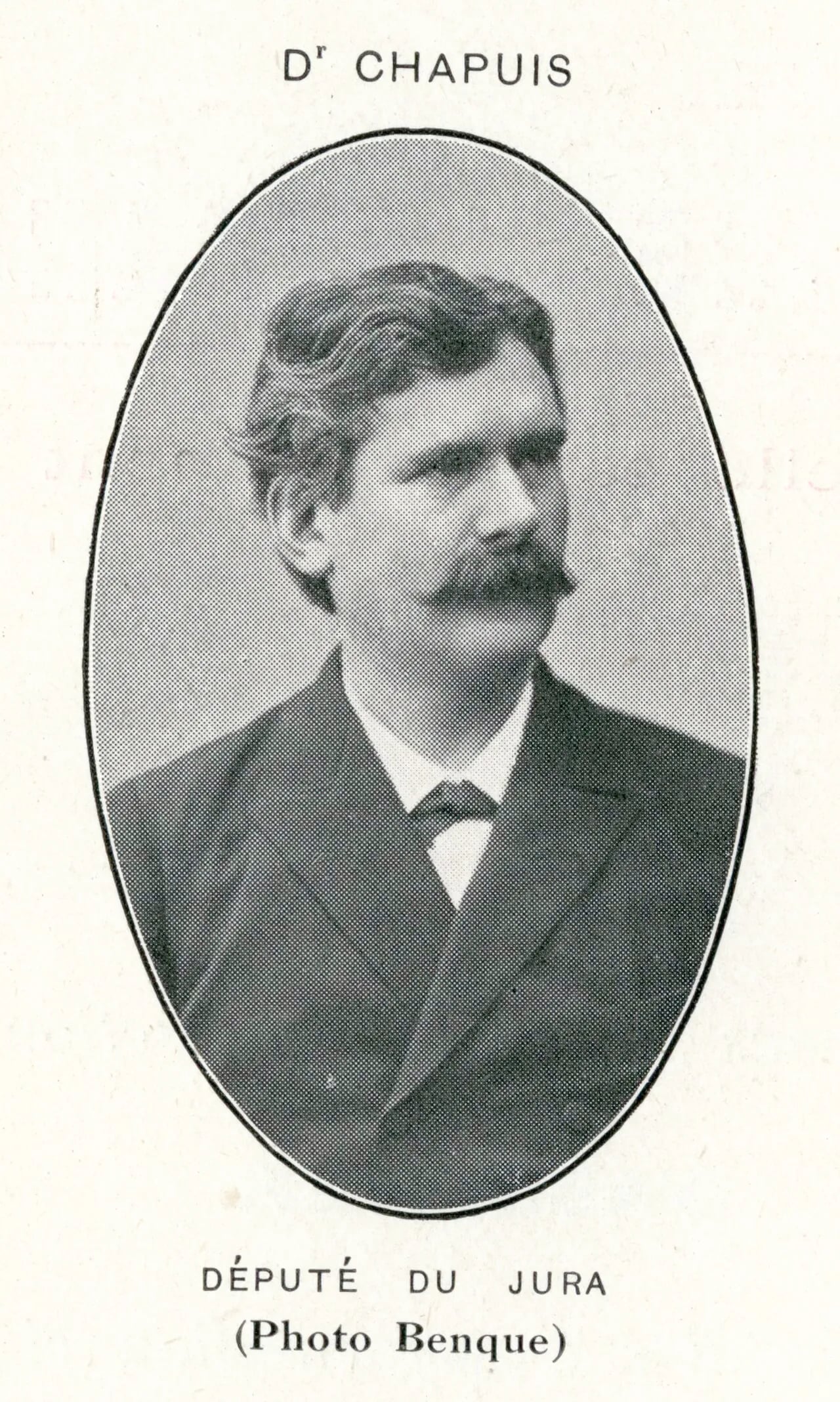 Porträt von Edmond Chapuis (1855–1915) – Gedenkseite