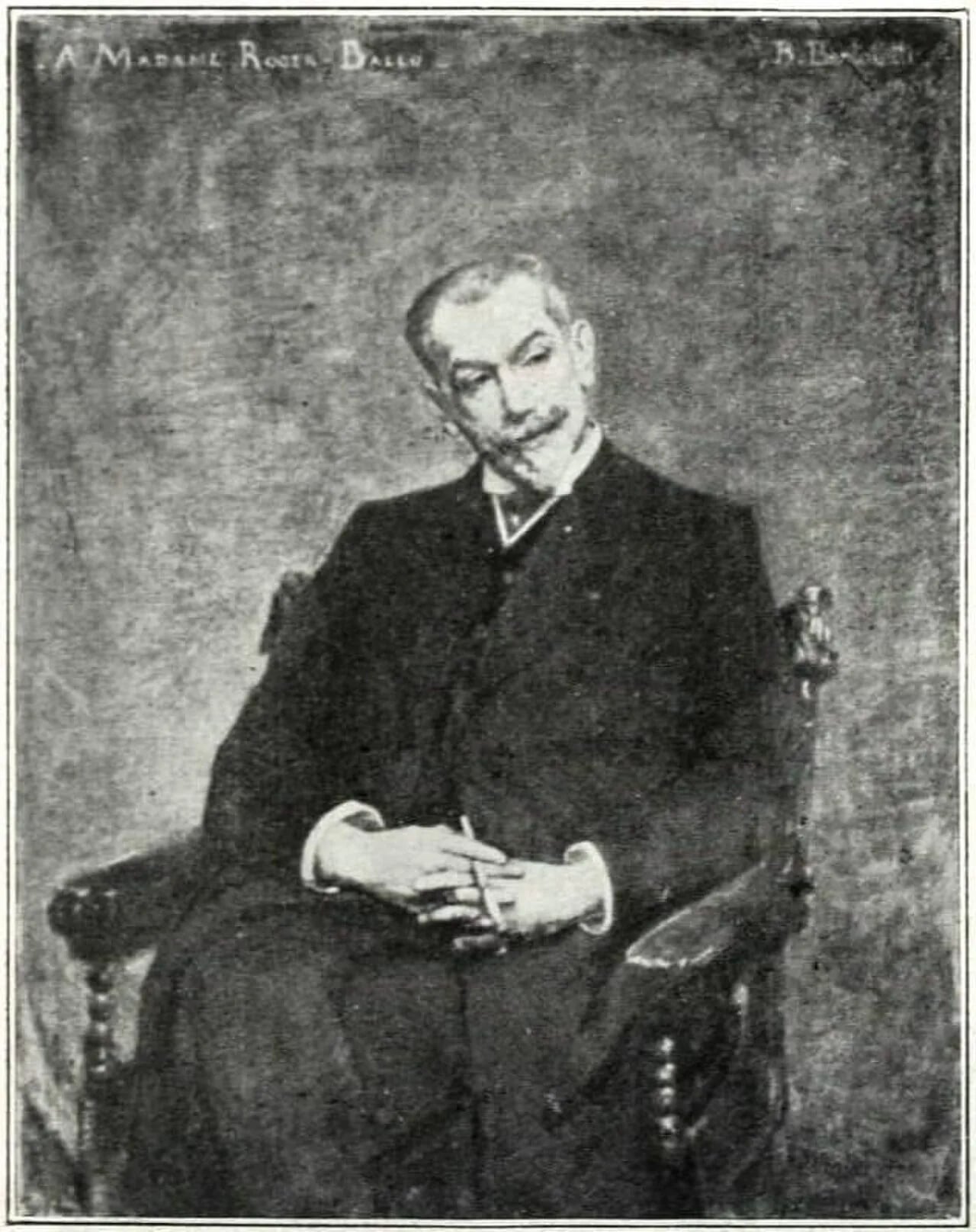 Porträt von Roger Ballu (1852–1908) – Gedenkseite