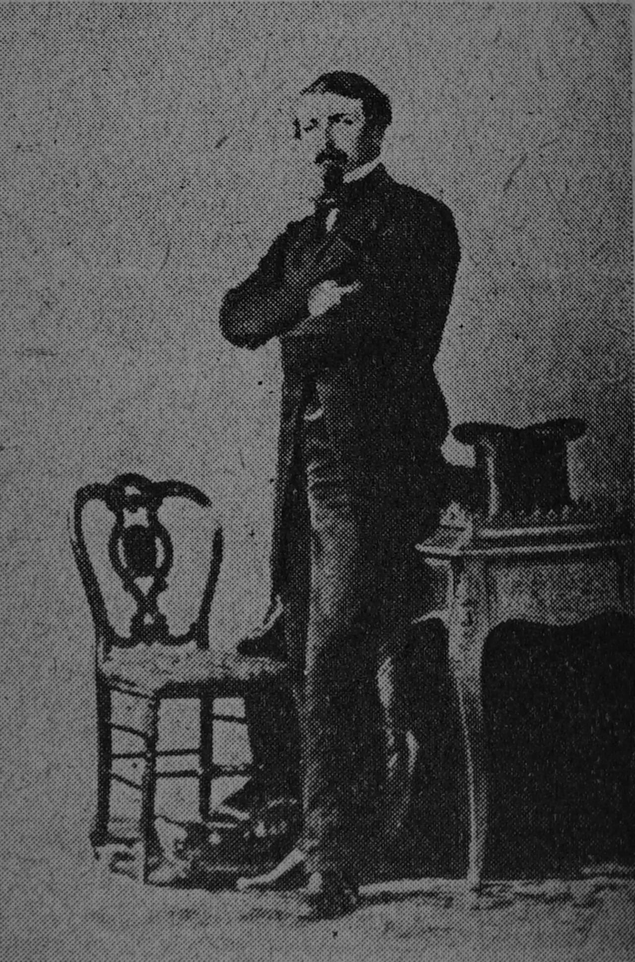 Porträt von Tiburce Foy (1816–1870) – Gedenkseite