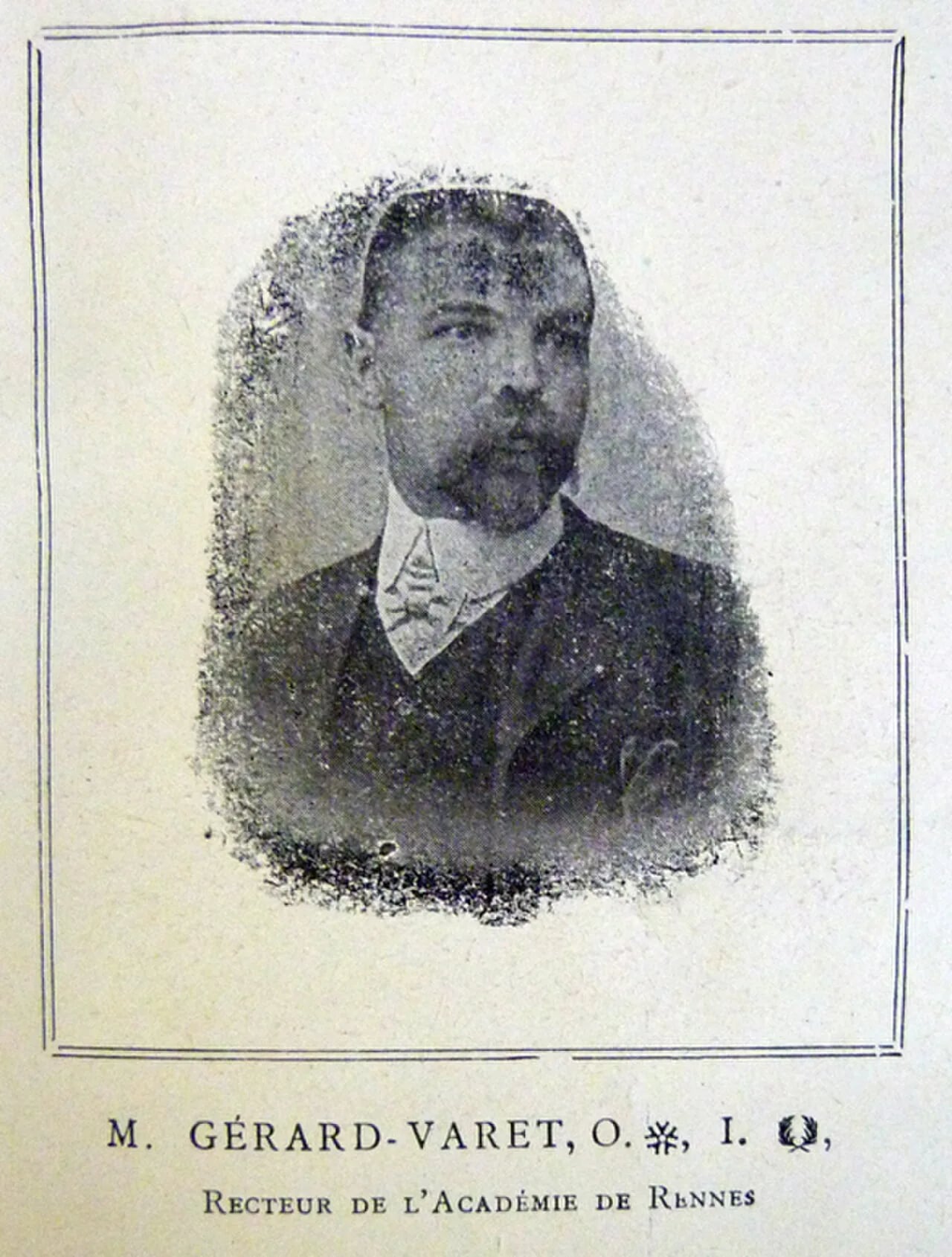 Porträt von Louis Gérard-Varet (1860–1944) – Gedenkseite