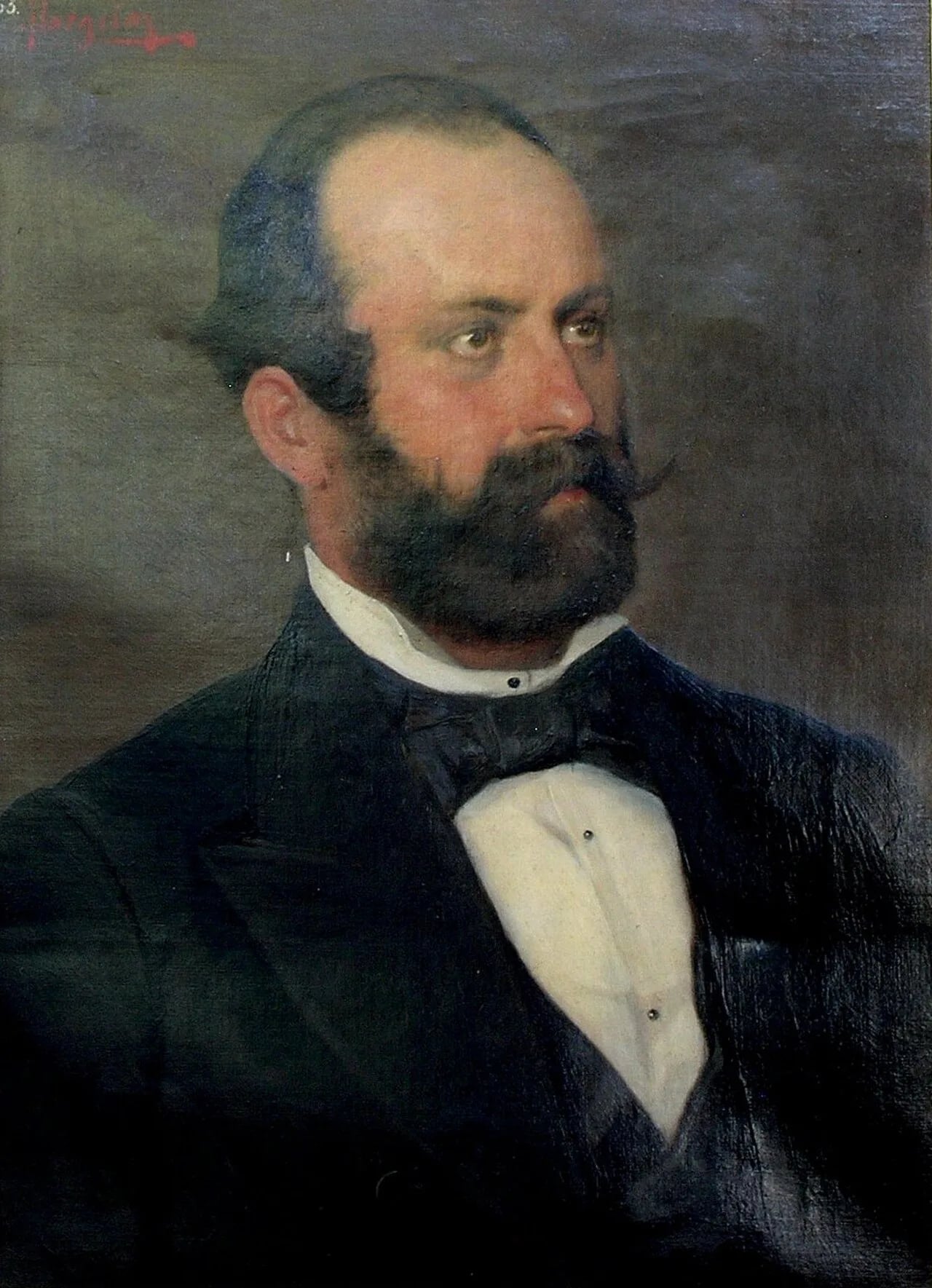 Portrait of József Bodon (1845–1908) – memorial page