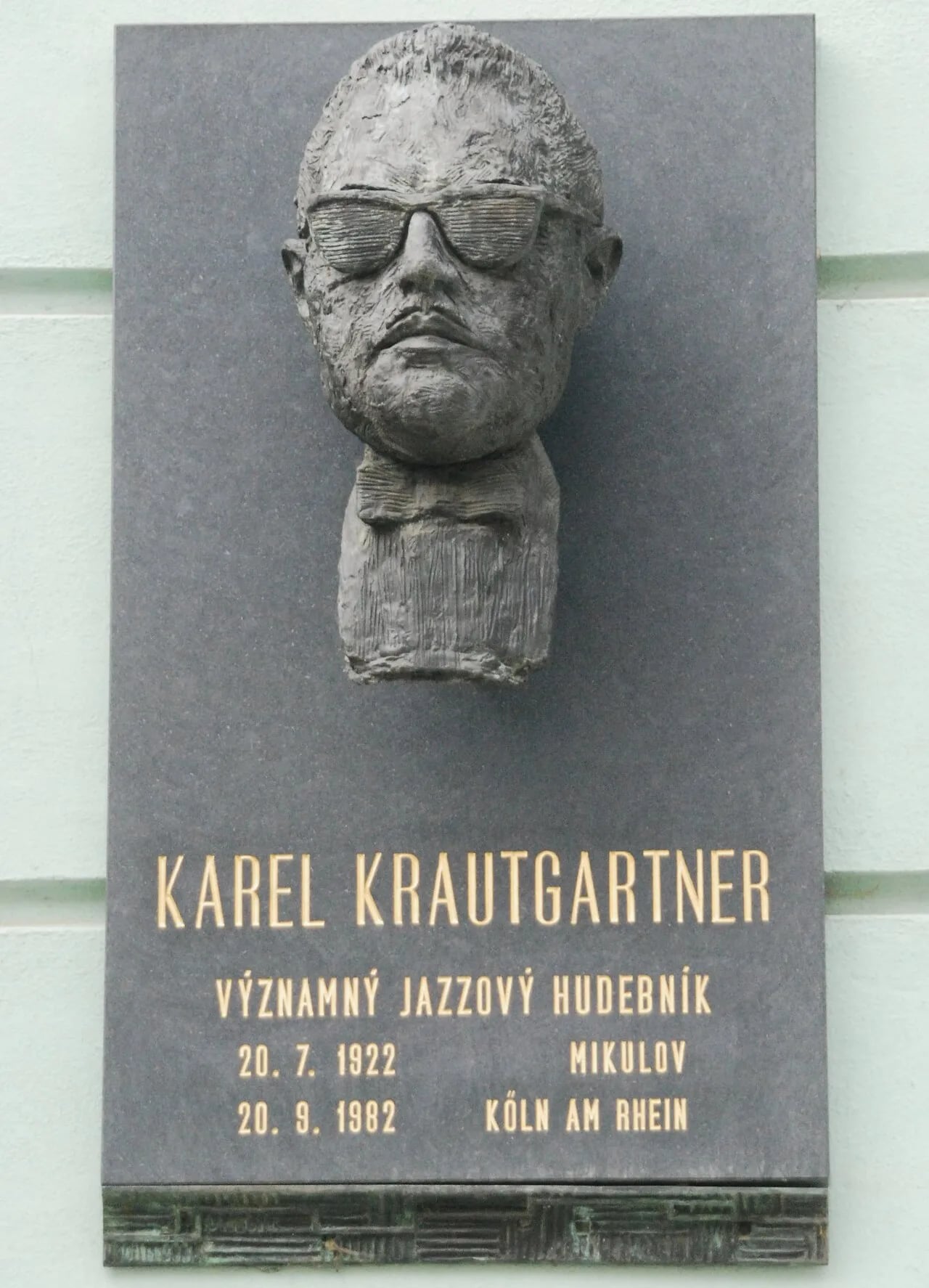 Porträt von Karel Krautgartner (1922–1982) – Gedenkseite
