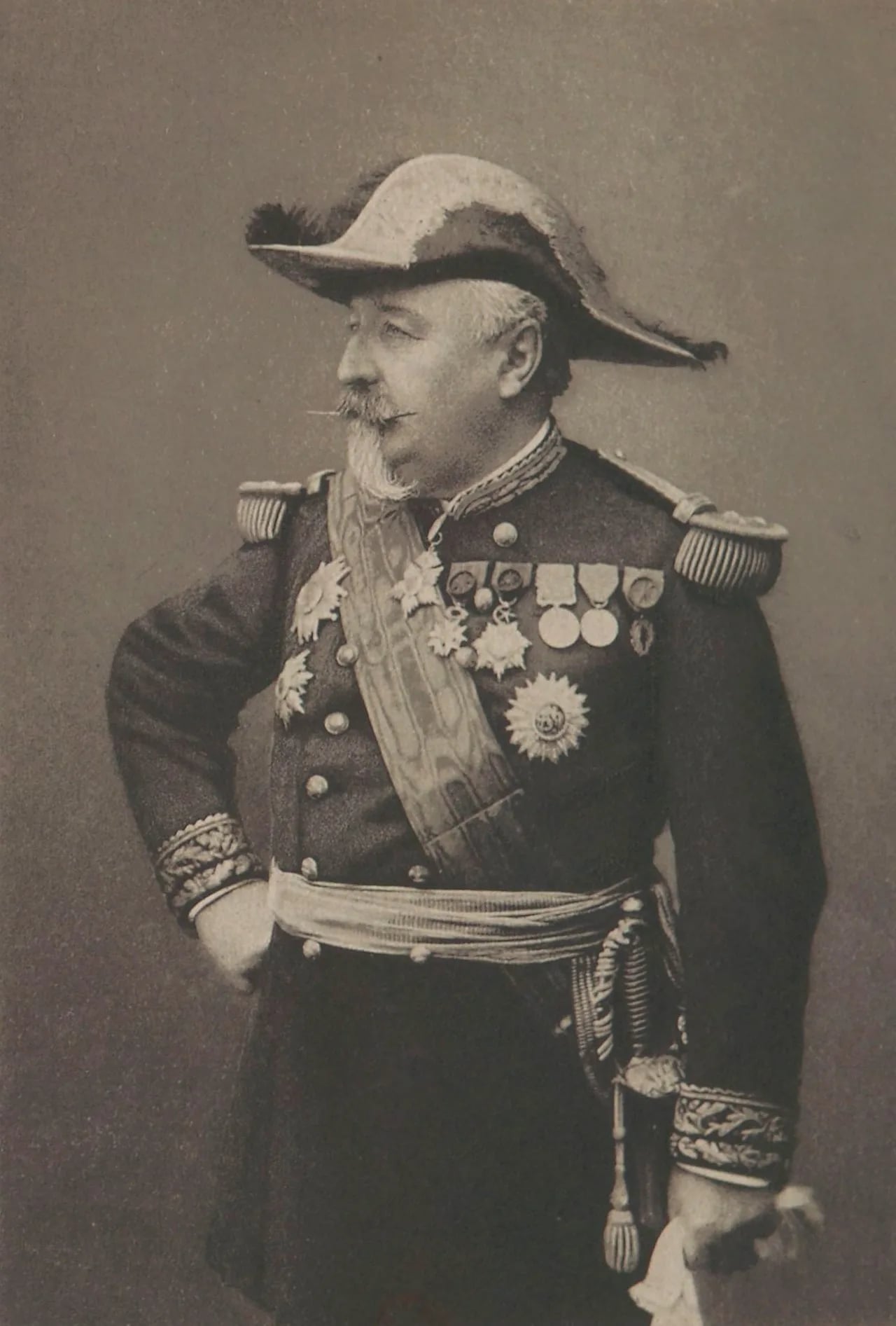 Porträt von Charles Nicolas Lacretelle (1822–1891) – Gedenkseite