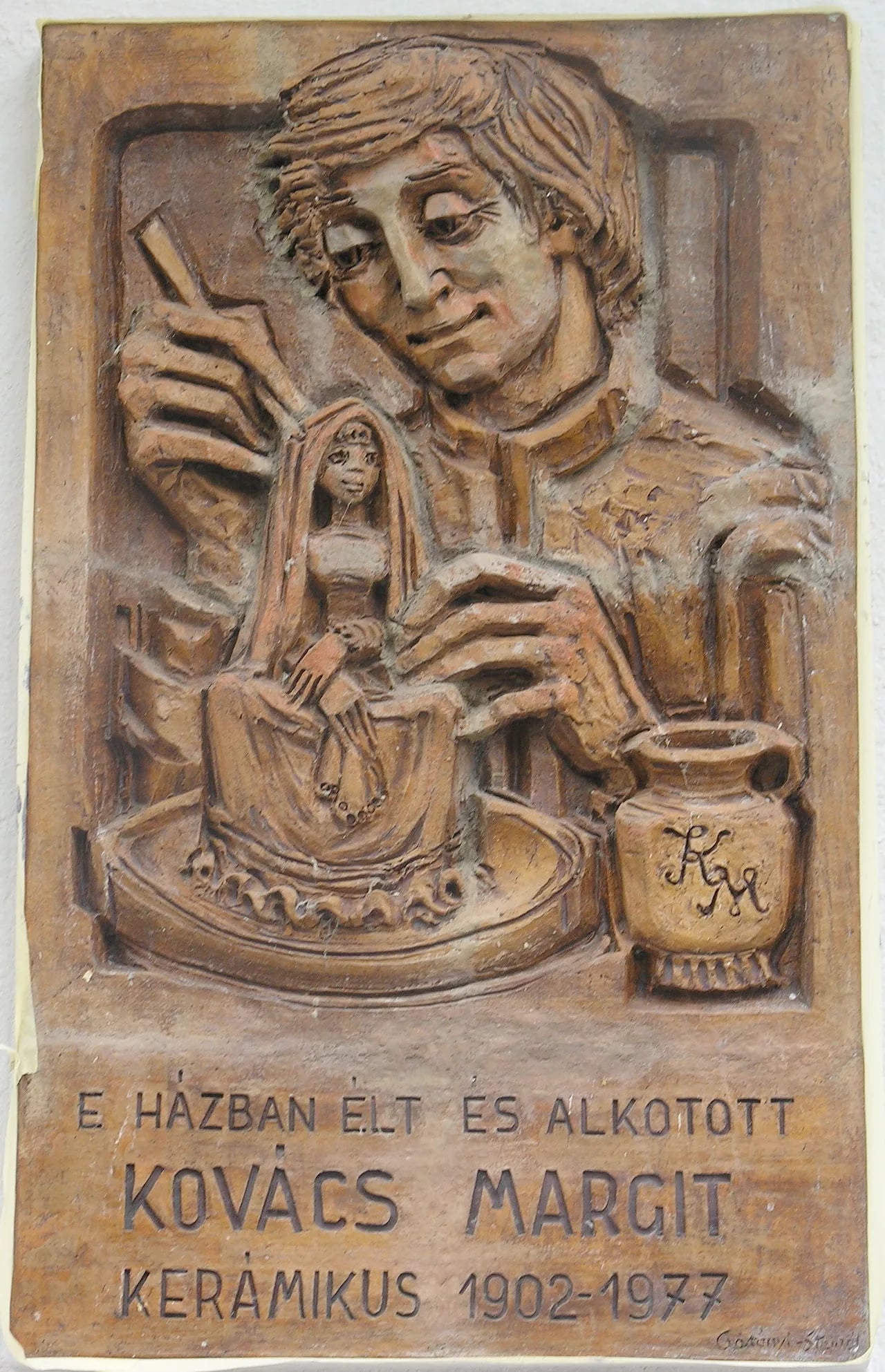 Portrait of Margit Kovács (1902–1977) – memorial page