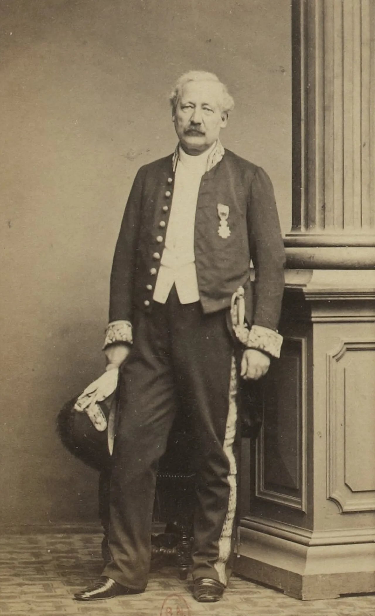 Portrait of Alexandre Elisabeth de Rosnyvinen de Piré (1809–1885) – memorial page