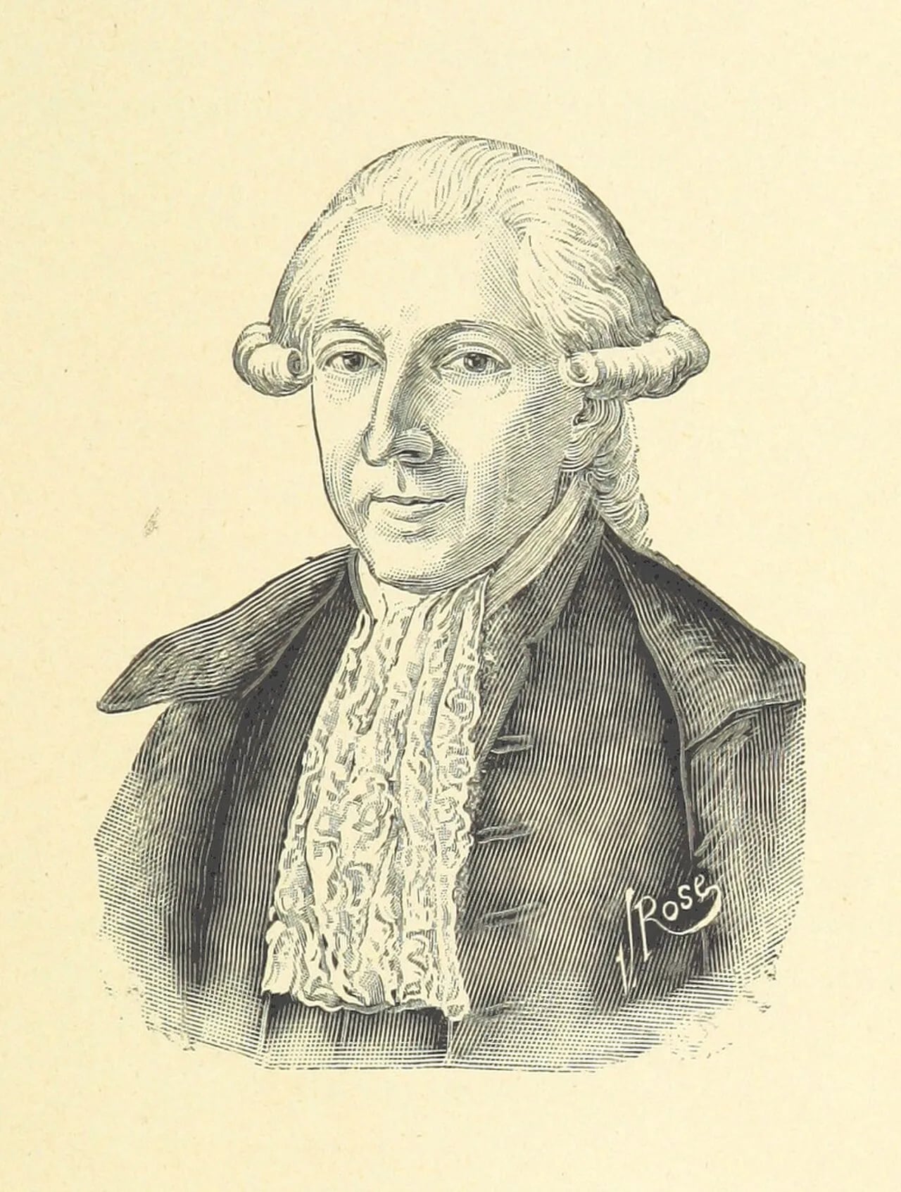 Porträt von Gaspard Claude François de Chabrol (1740–1816) – Gedenkseite