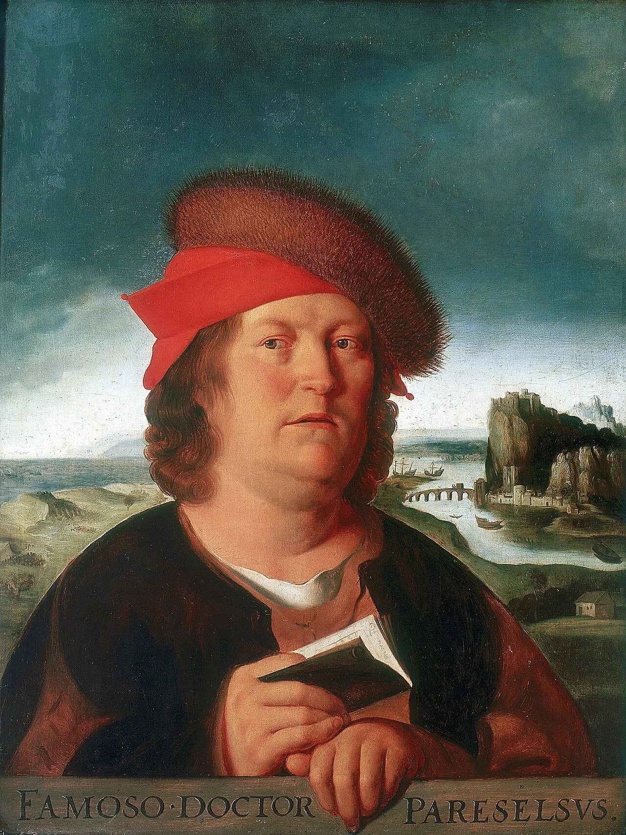 Porträt von Paracelsus (1493–1541) – Gedenkseite