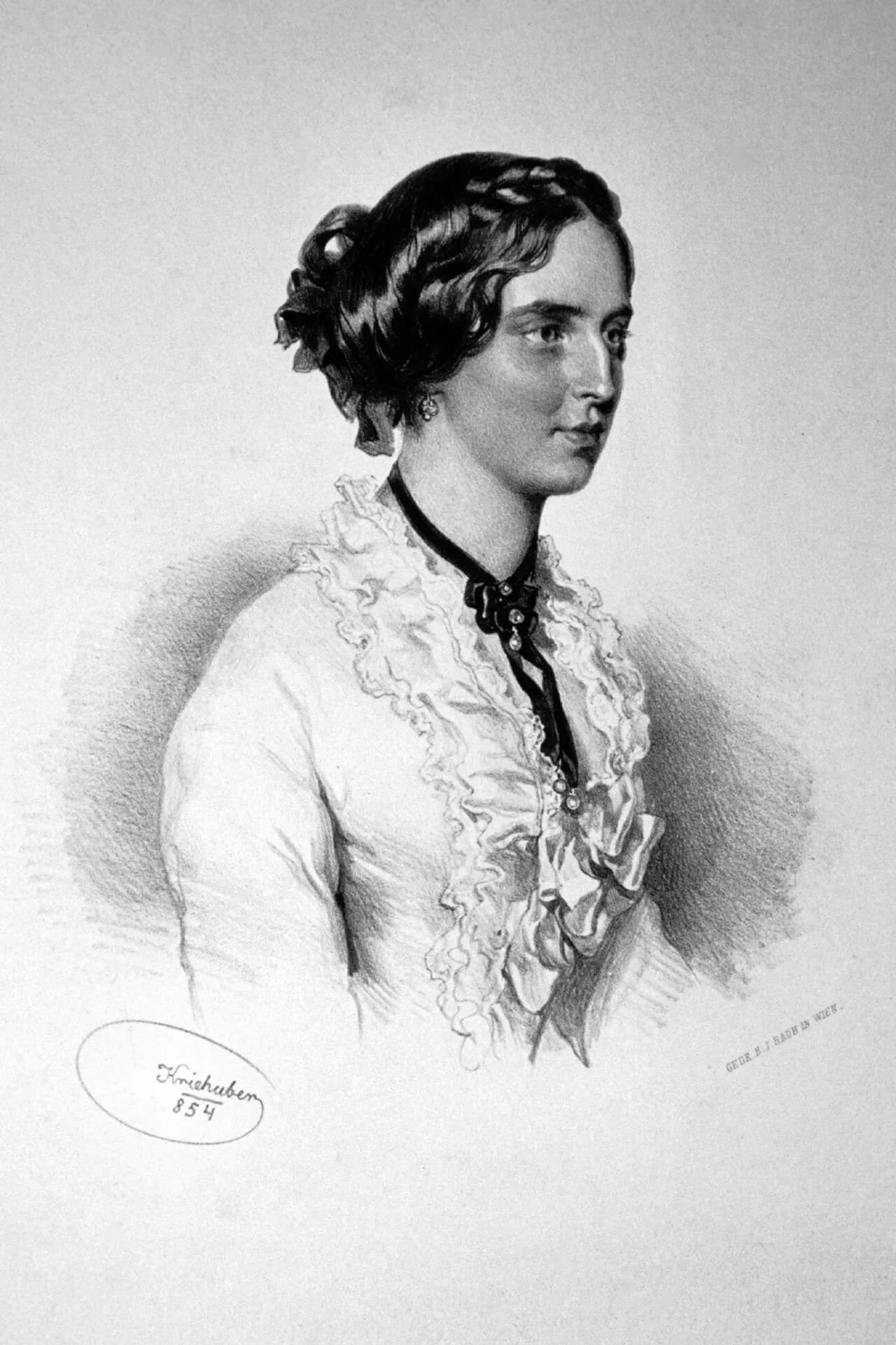Porträt von Therese von Wrbna und Freudenthal (1789–1874) – Gedenkseite
