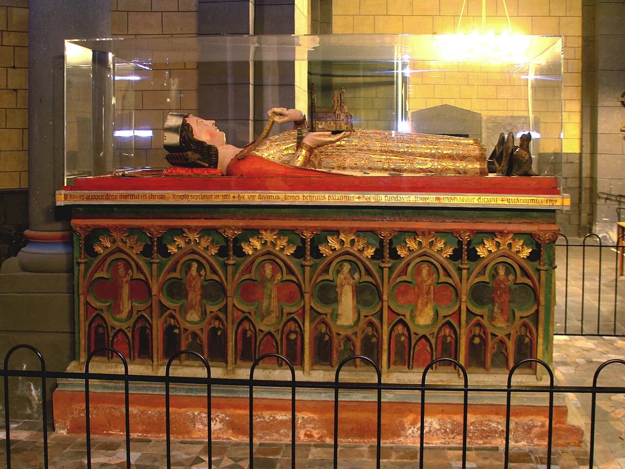 Porträt von Heinrich II. von Laach (1050–1095) – Gedenkseite