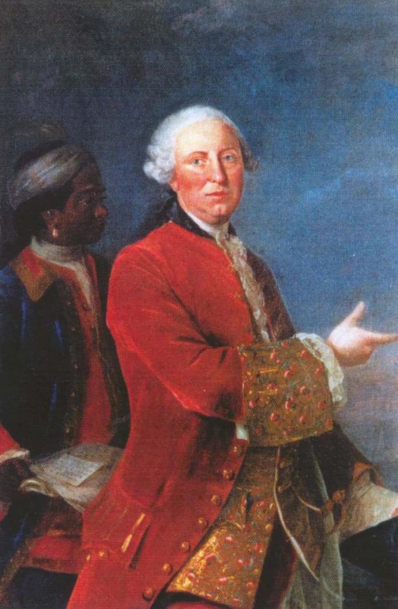 Porträt von Seneca Inggersen (1715–1786) – Gedenkseite