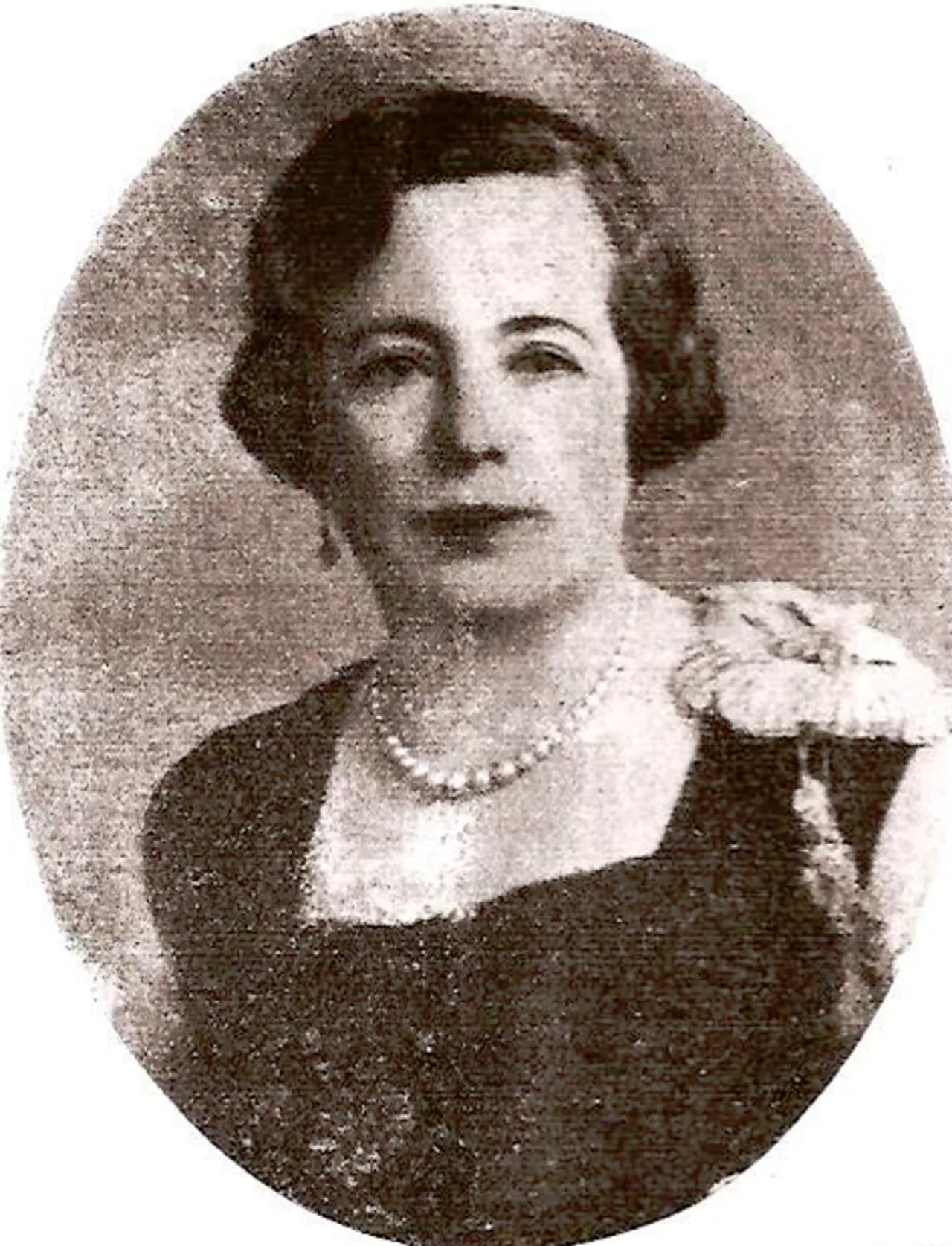 Porträt von Clotilde González de Fernández (1880–1935) – Gedenkseite