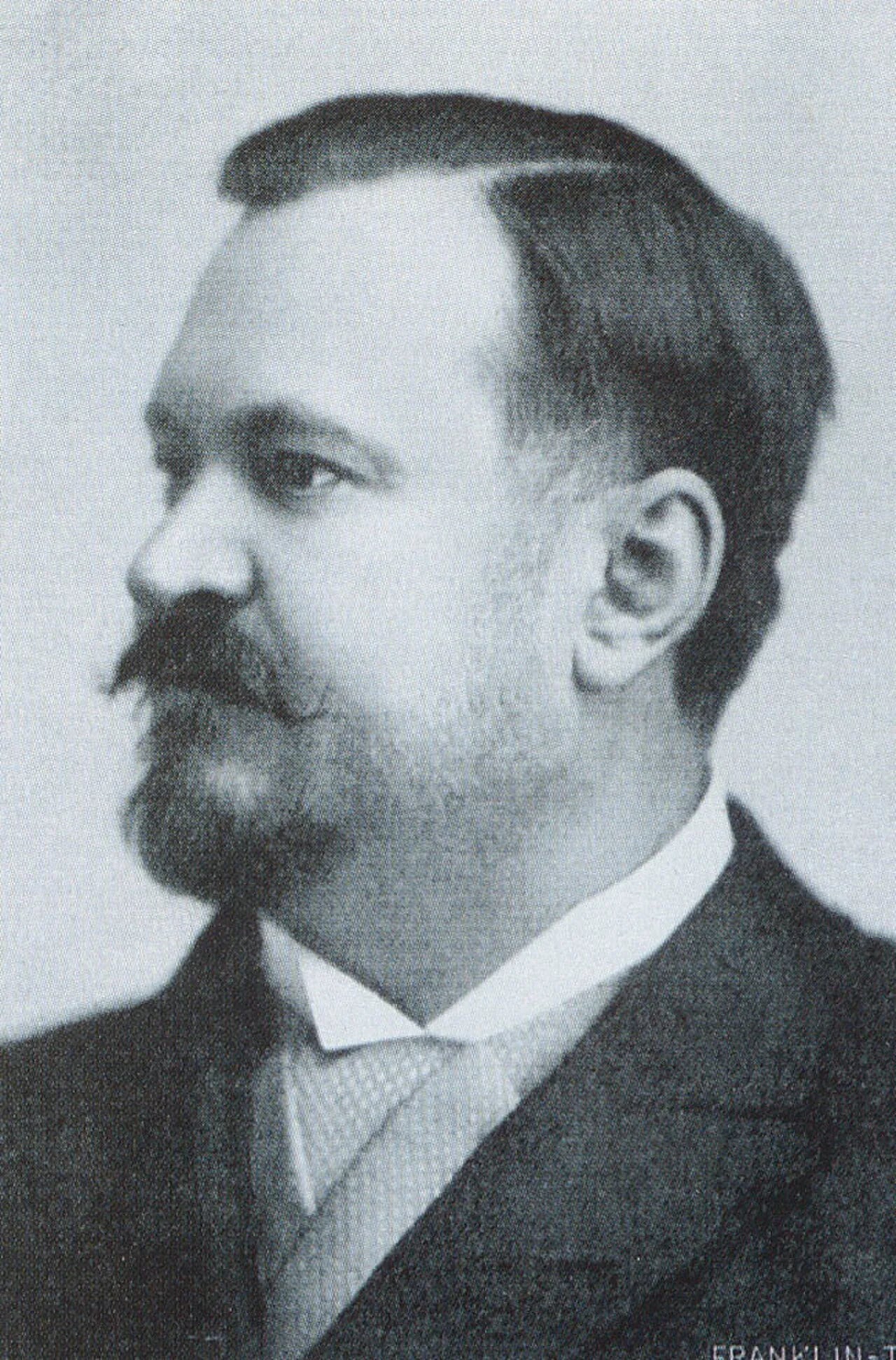 Porträt von Samu Borovszky (1860–1912) – Gedenkseite