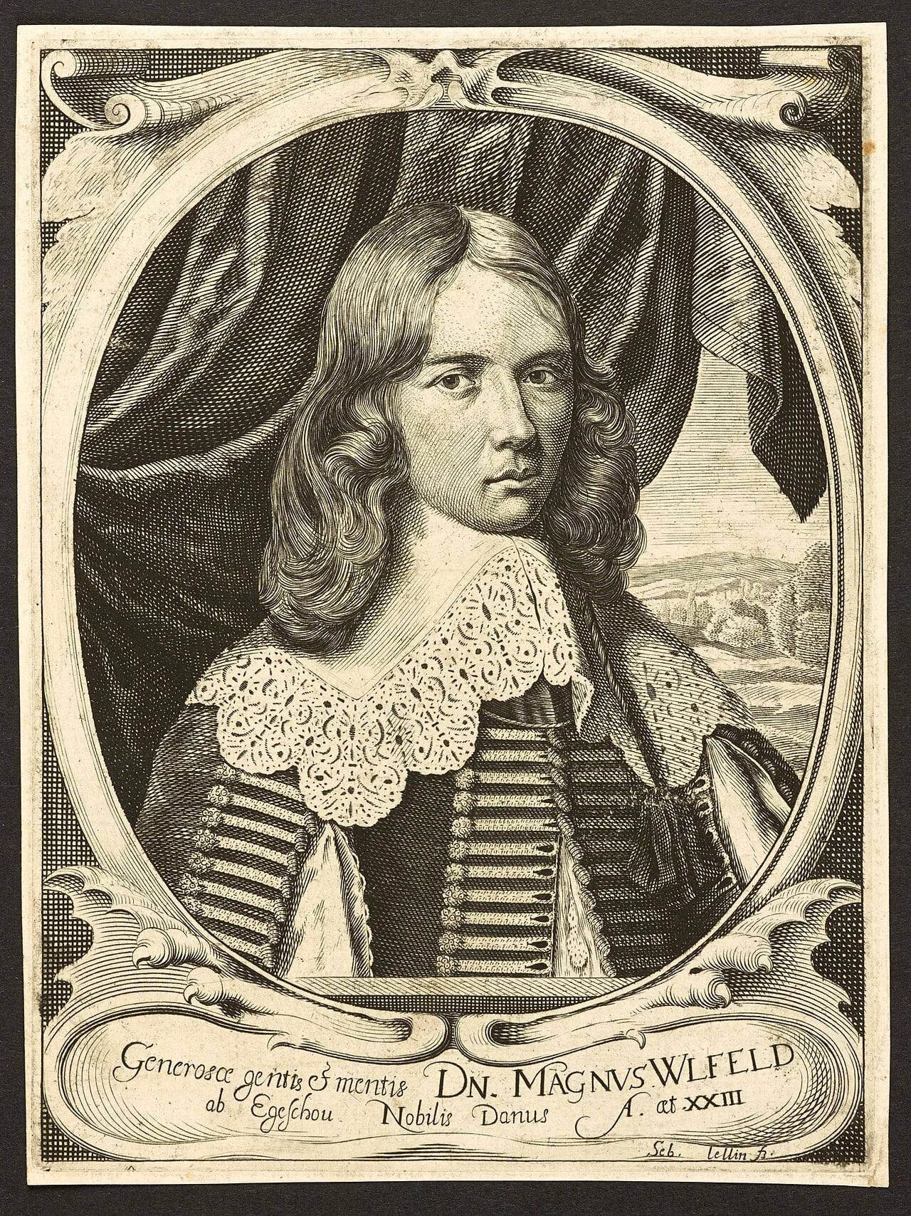Porträt von Mogens Ulfeldt (1569–1616) – Gedenkseite