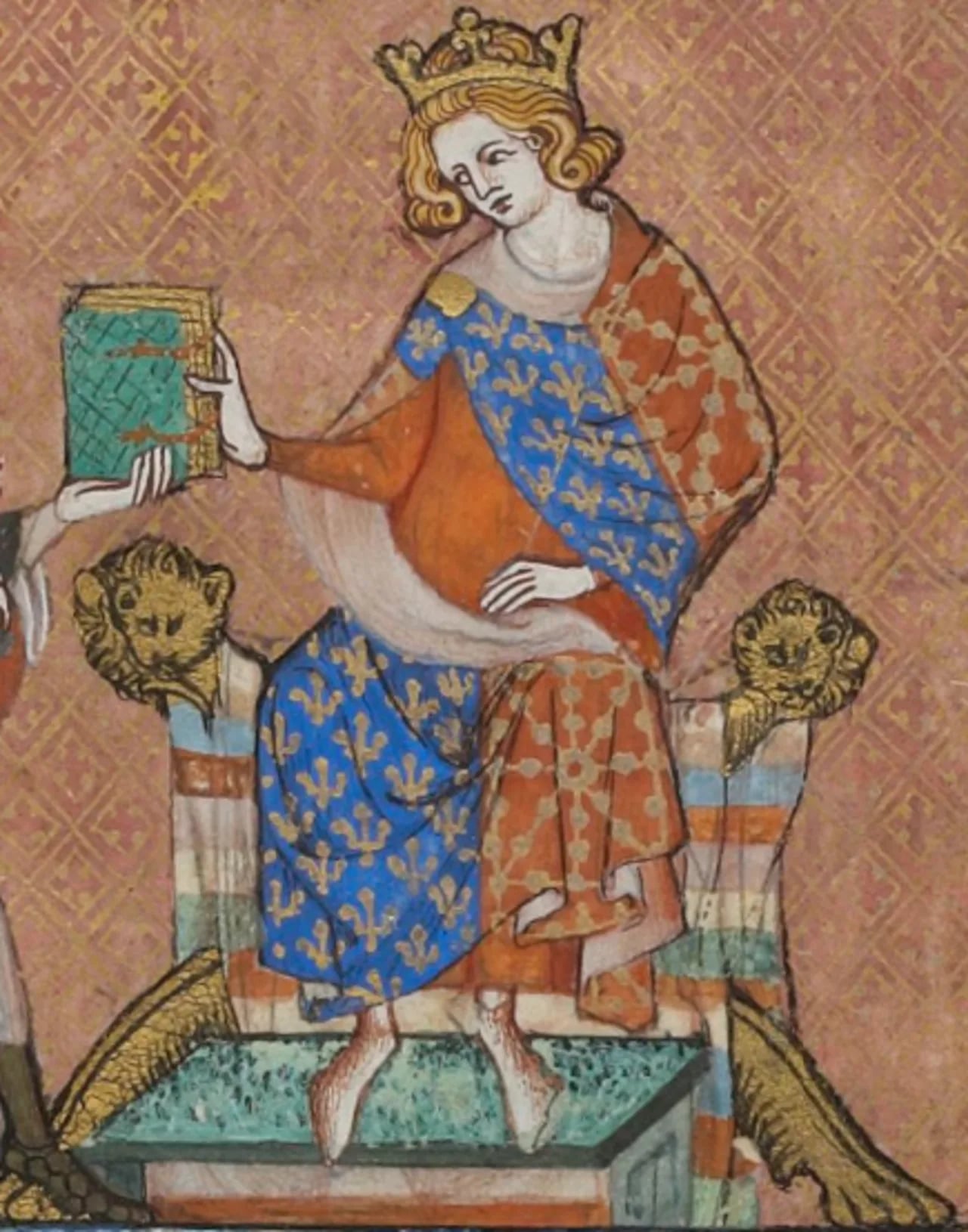 Portrait of Ludwig X. (1289–1316) – memorial page