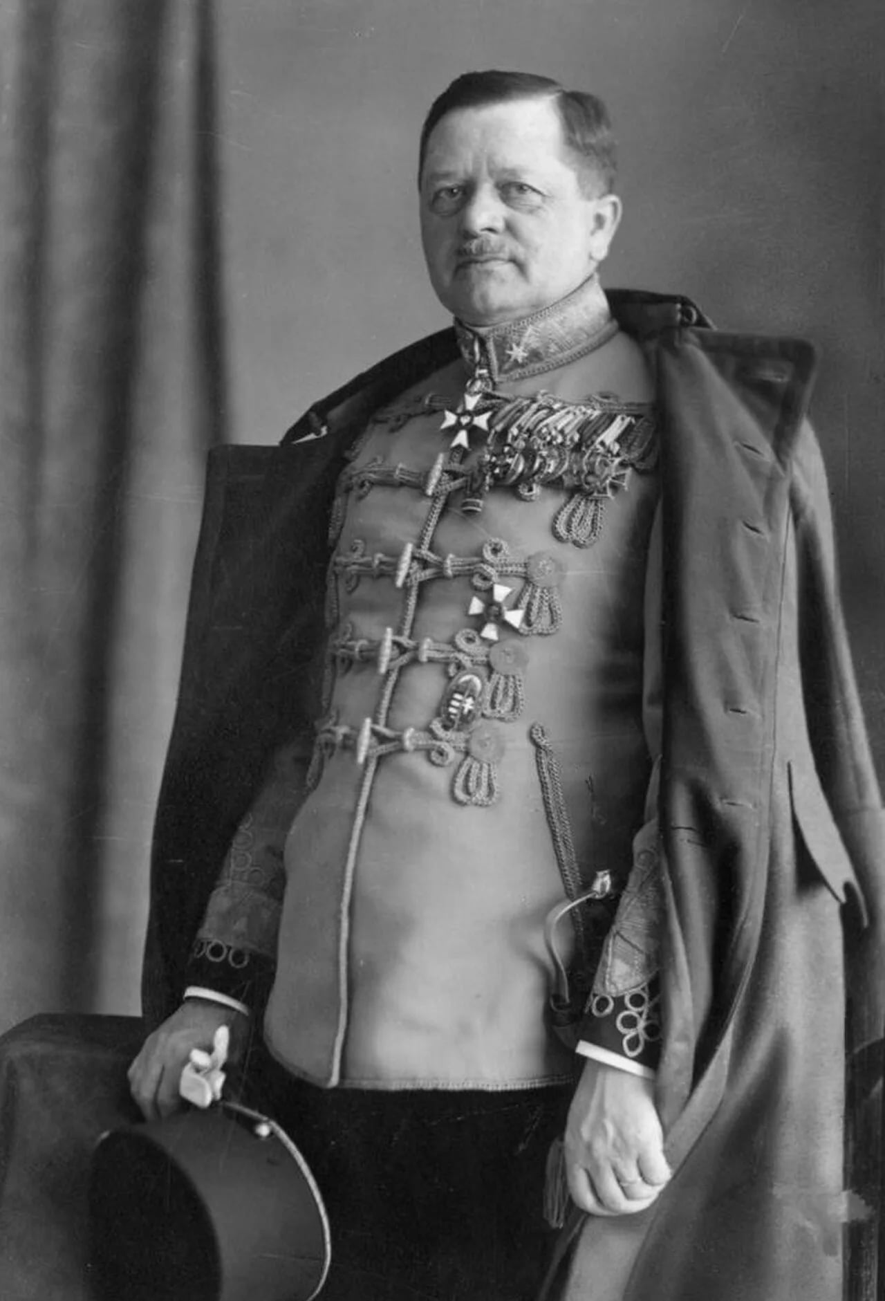 Porträt von Vilmos Nagy von Nagybaczon (1884–1976) – Gedenkseite