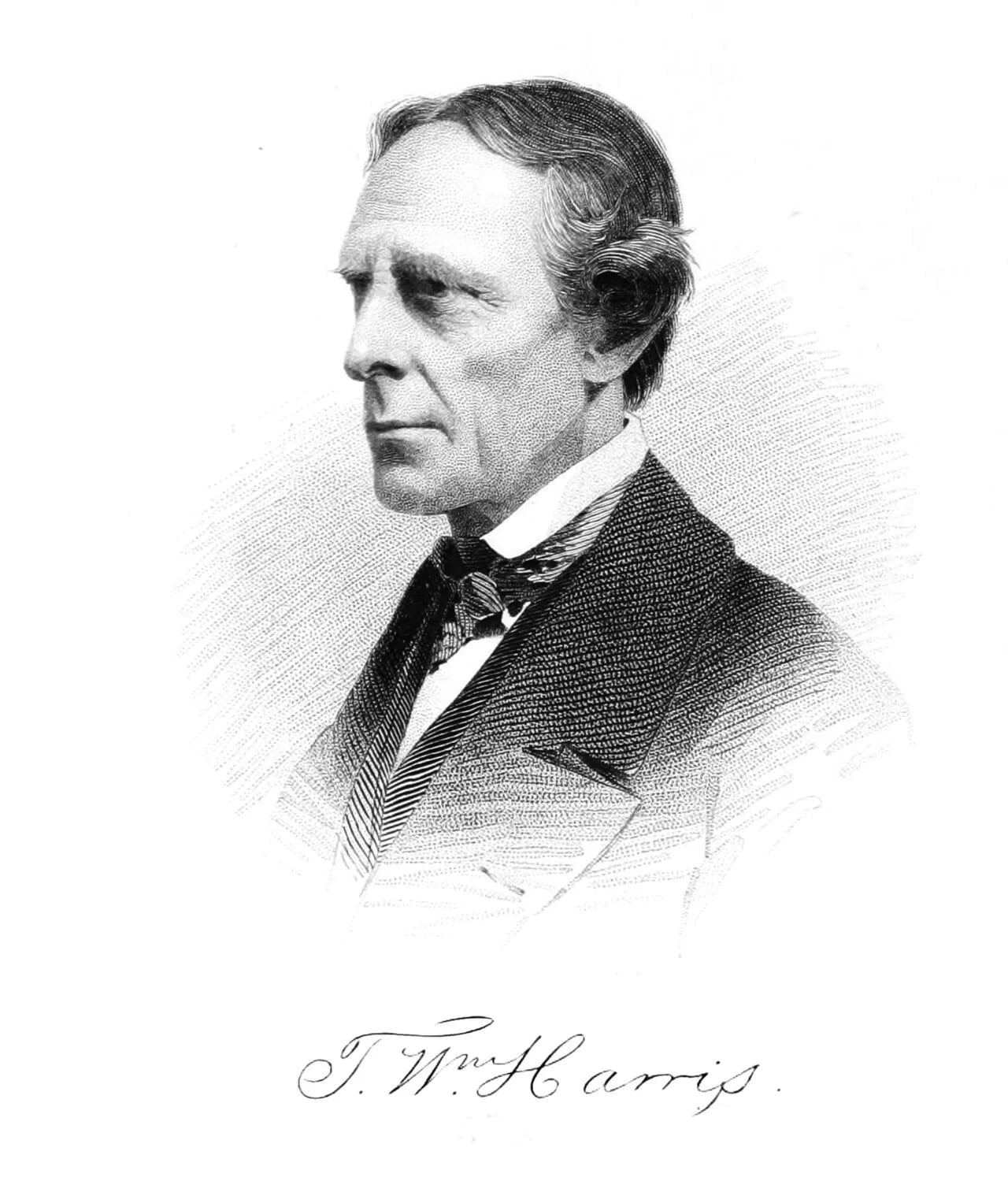 Portrait of Thaddeus William Harris (1795–1856) – memorial page