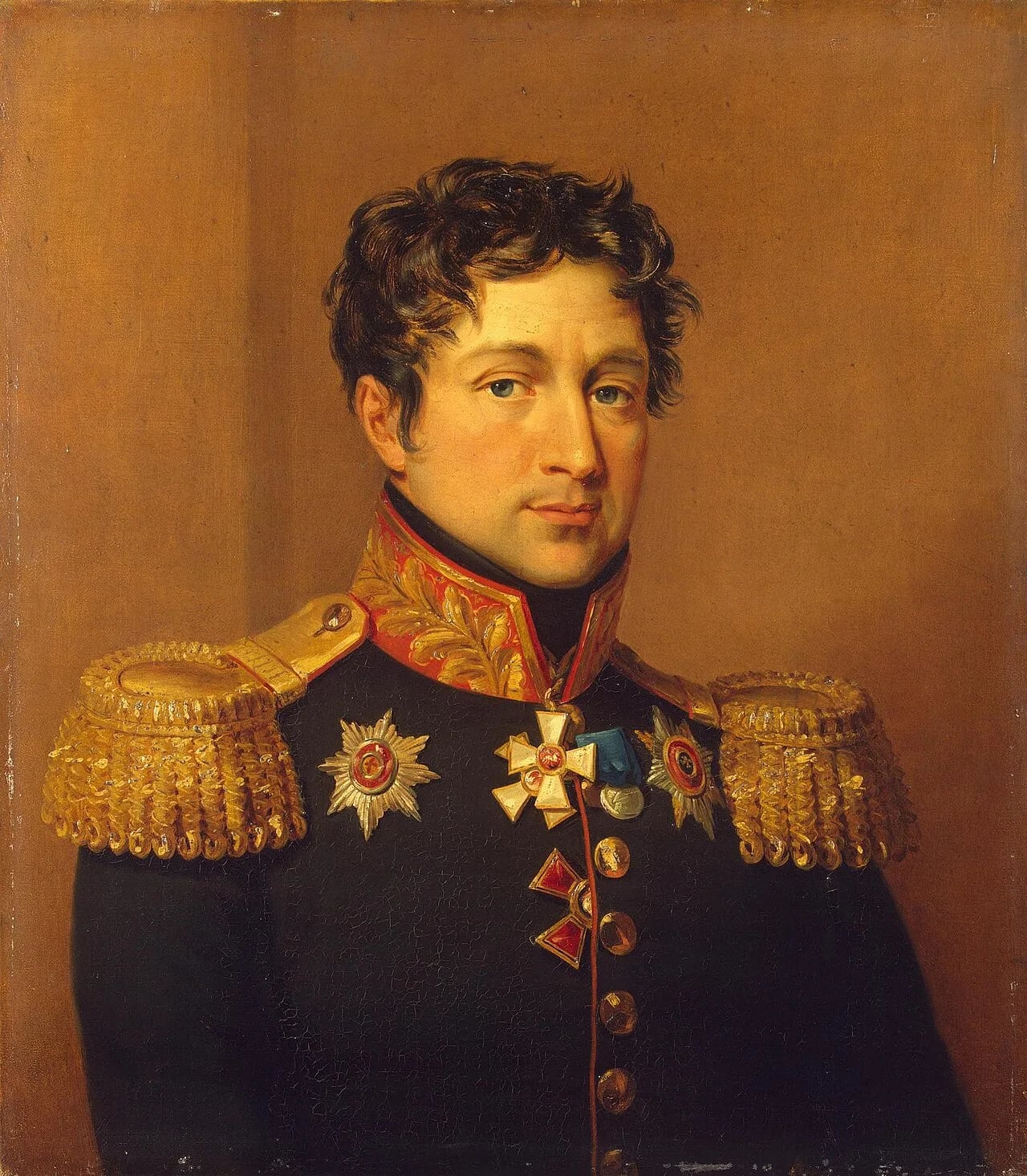 Porträt von Sachar Dmitrijewitsch Olsufjew (1772–1835) – Gedenkseite
