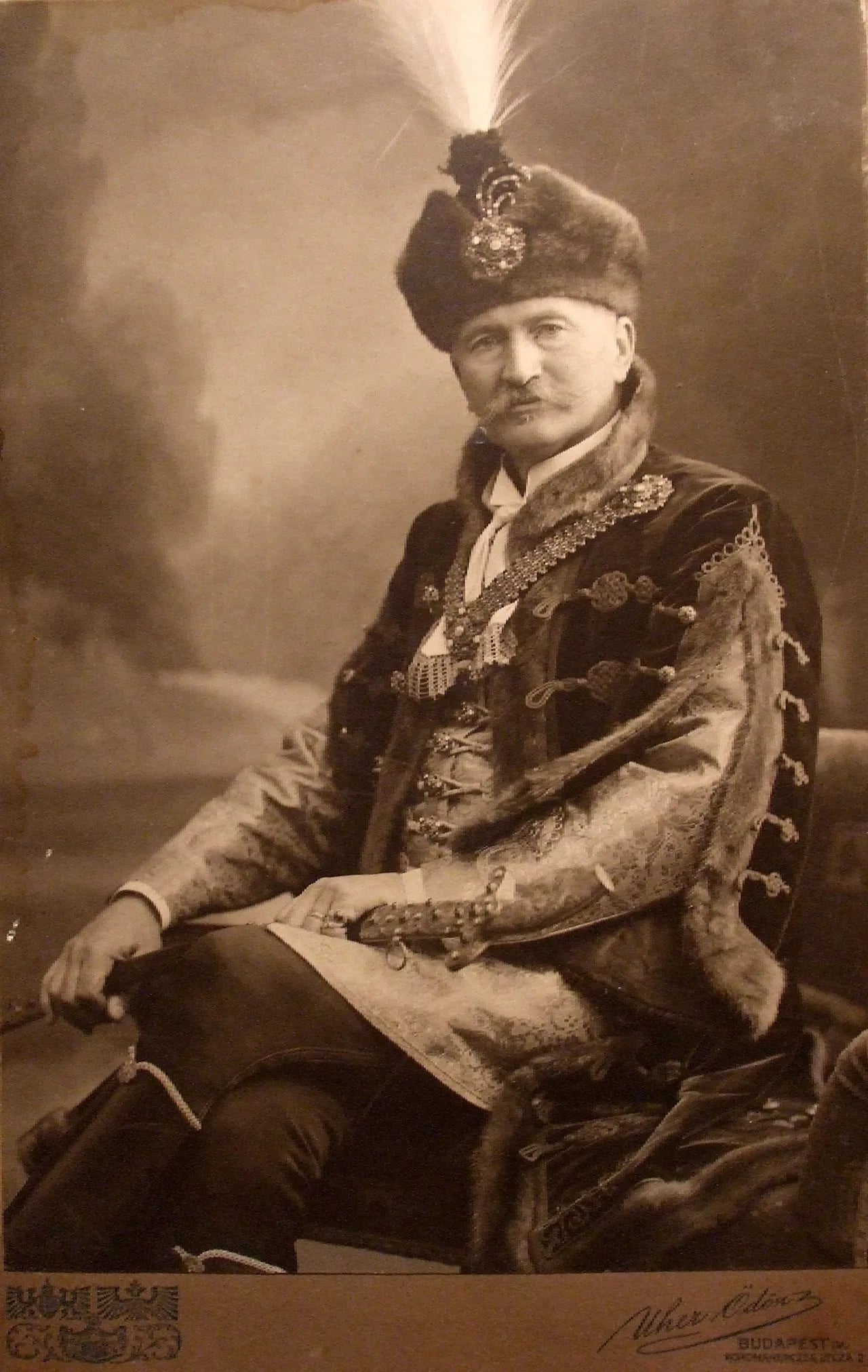 Porträt von István Ivánka (1855–1919) – Gedenkseite