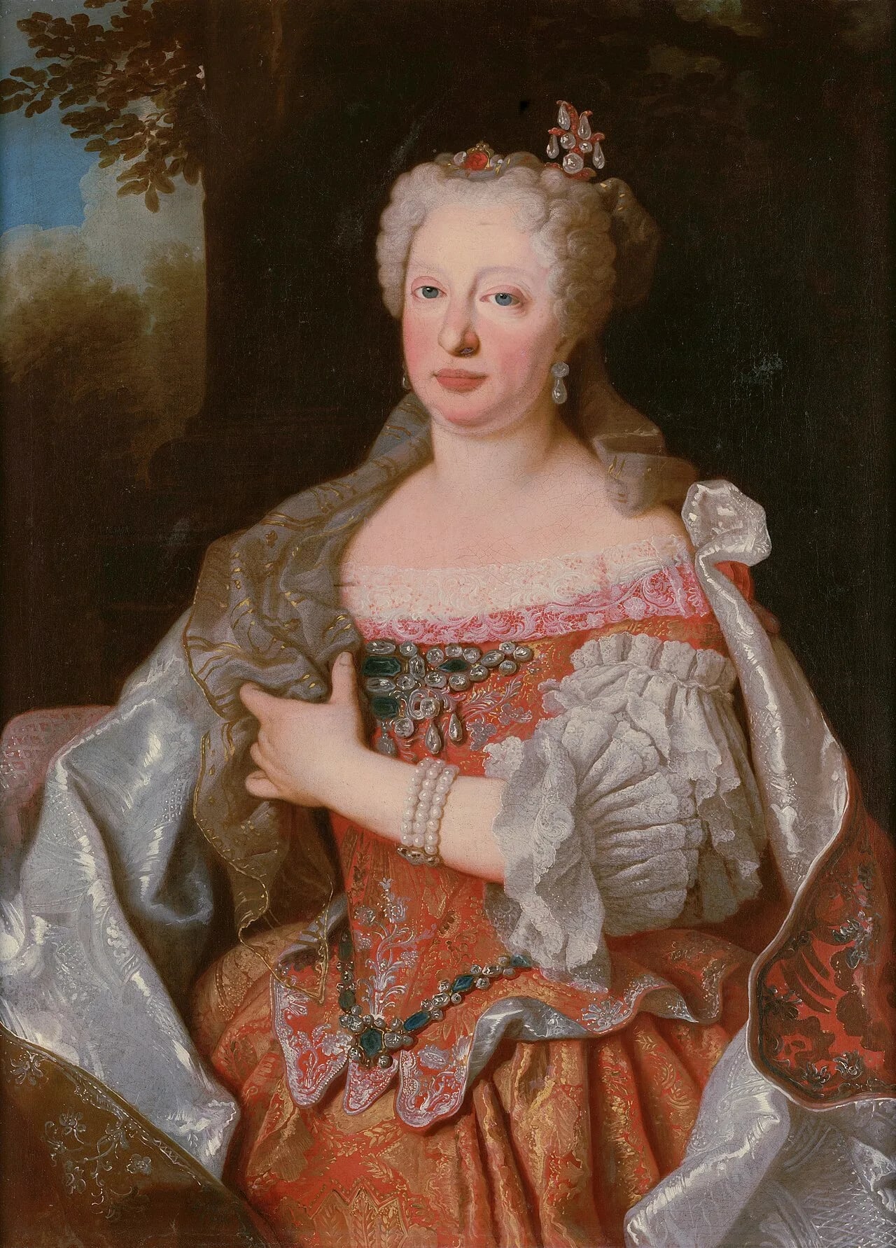 Porträt von Maria Anna von Österreich (1683–1754) – Gedenkseite