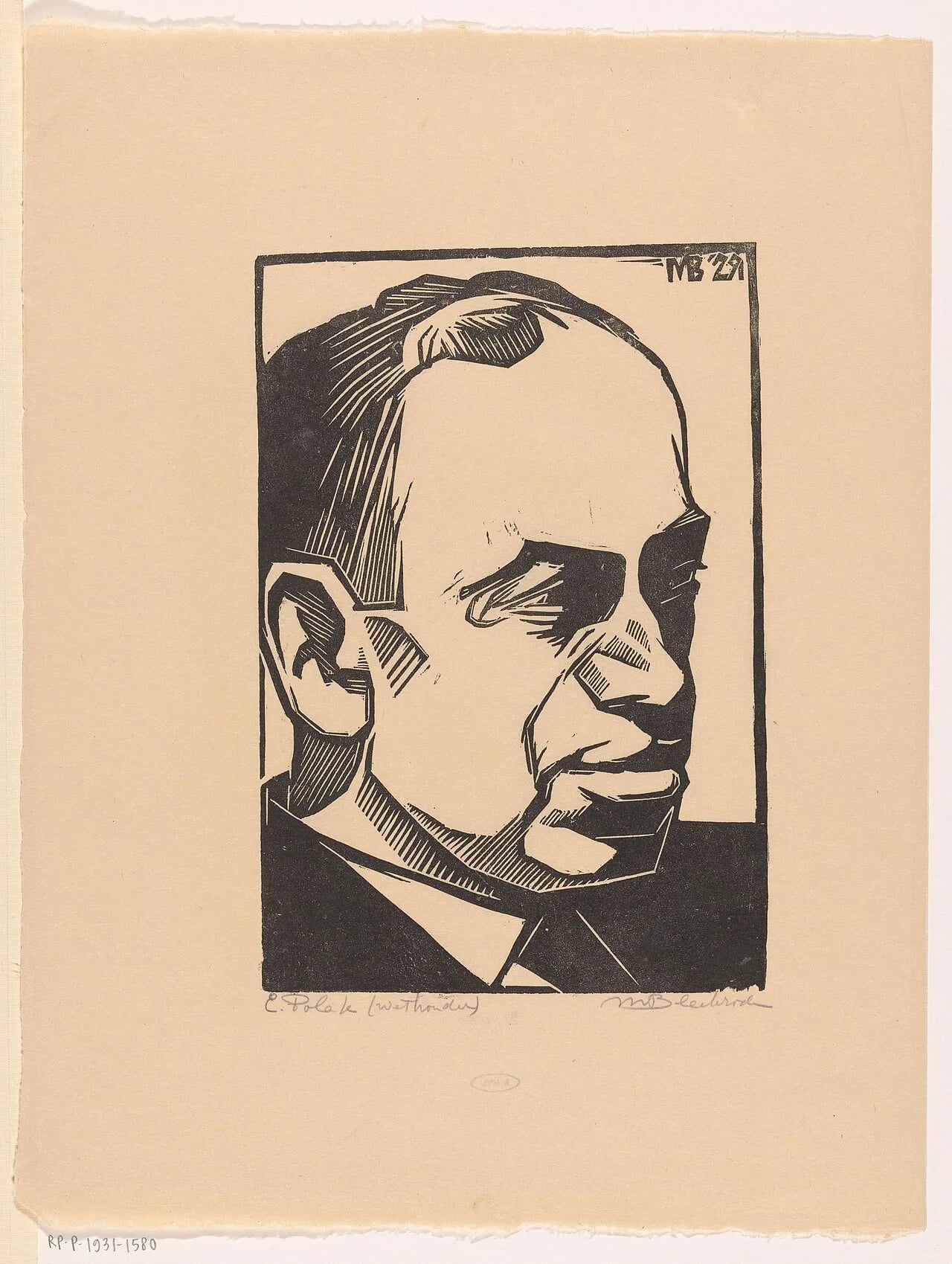 Portrait of Eliazer Polak (1880–1962) – memorial page