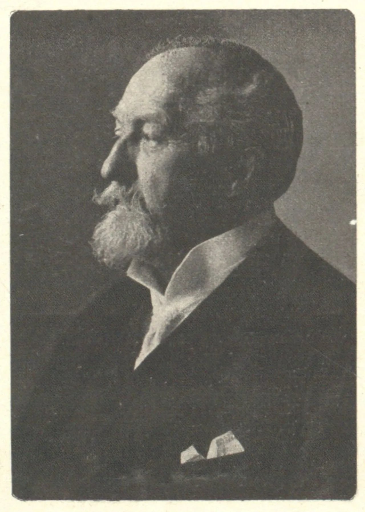Porträt von Otto Wagner (1841–1918) – Gedenkseite