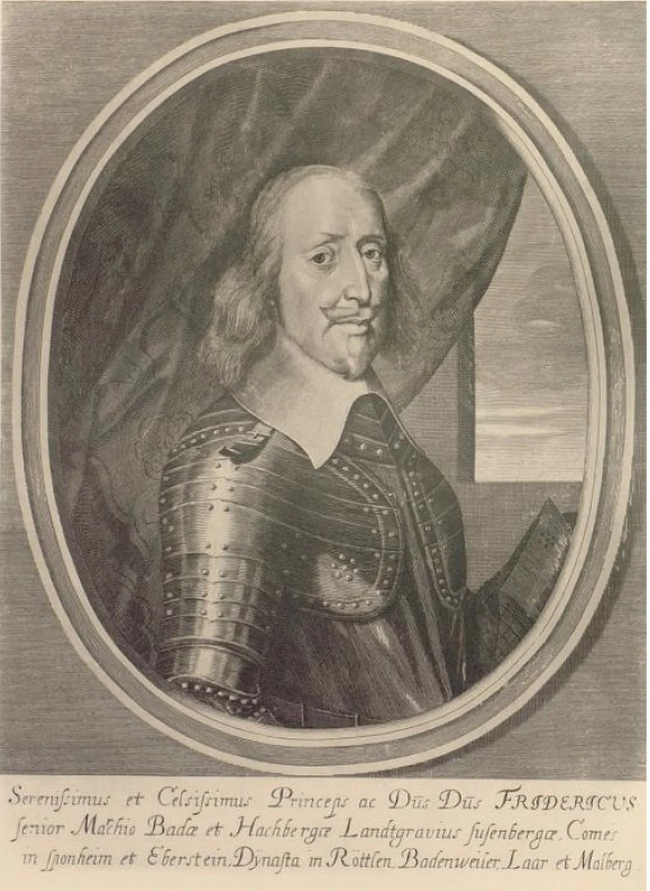 Porträt von Friedrich V. (1594–1659) – Gedenkseite