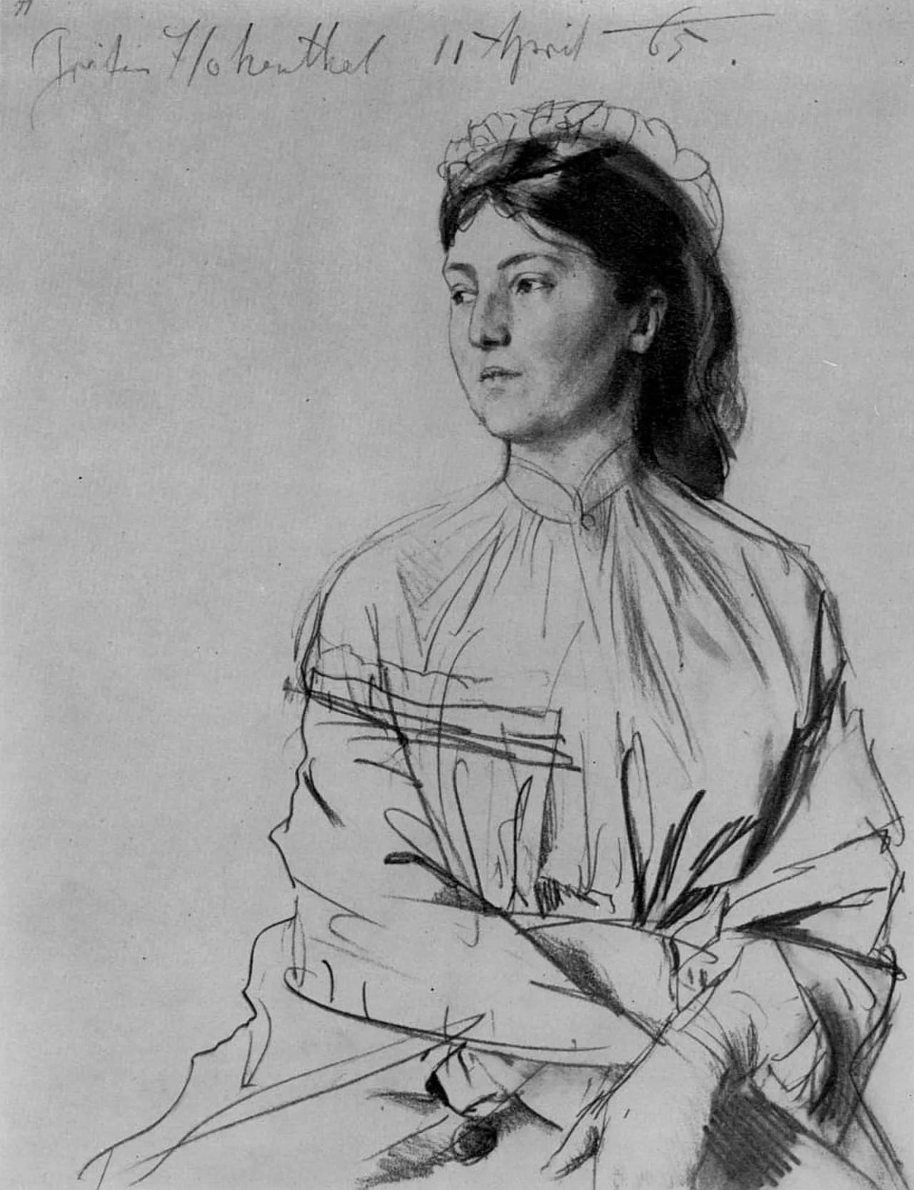 Portrait of Walburga von Hohenthal (1839–1929) – memorial page