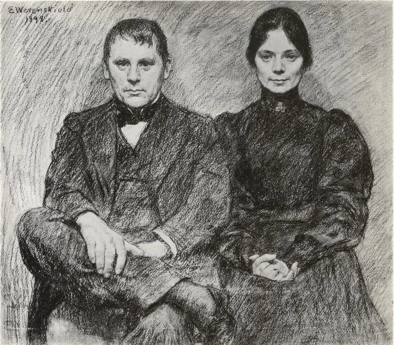 Porträt von Minka Grönvold (1862–1931) – Gedenkseite