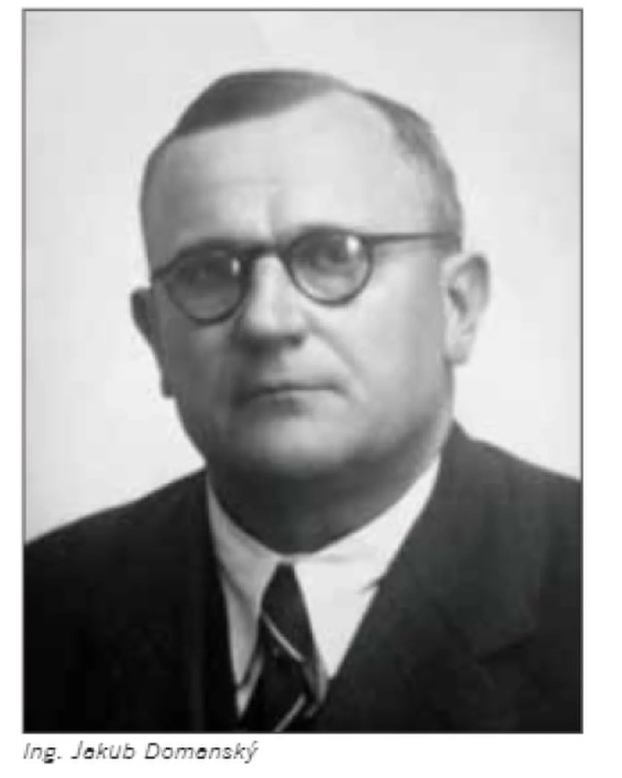 Porträt von Jakub Domanský (1885–1969) – Gedenkseite
