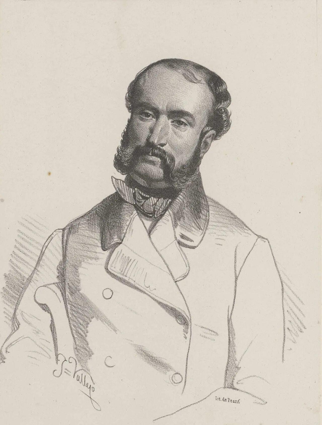 Porträt von Manuel de Bertemati y Troncoso (1824–1890) – Gedenkseite