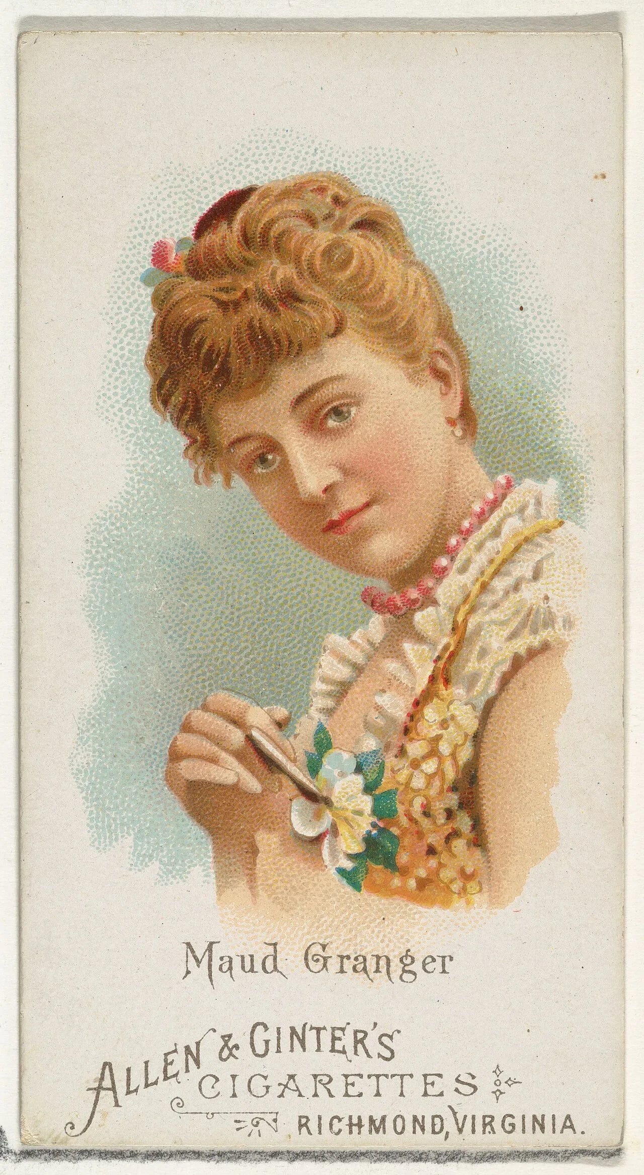 Porträt von Maud Granger (1849–1928) – Gedenkseite
