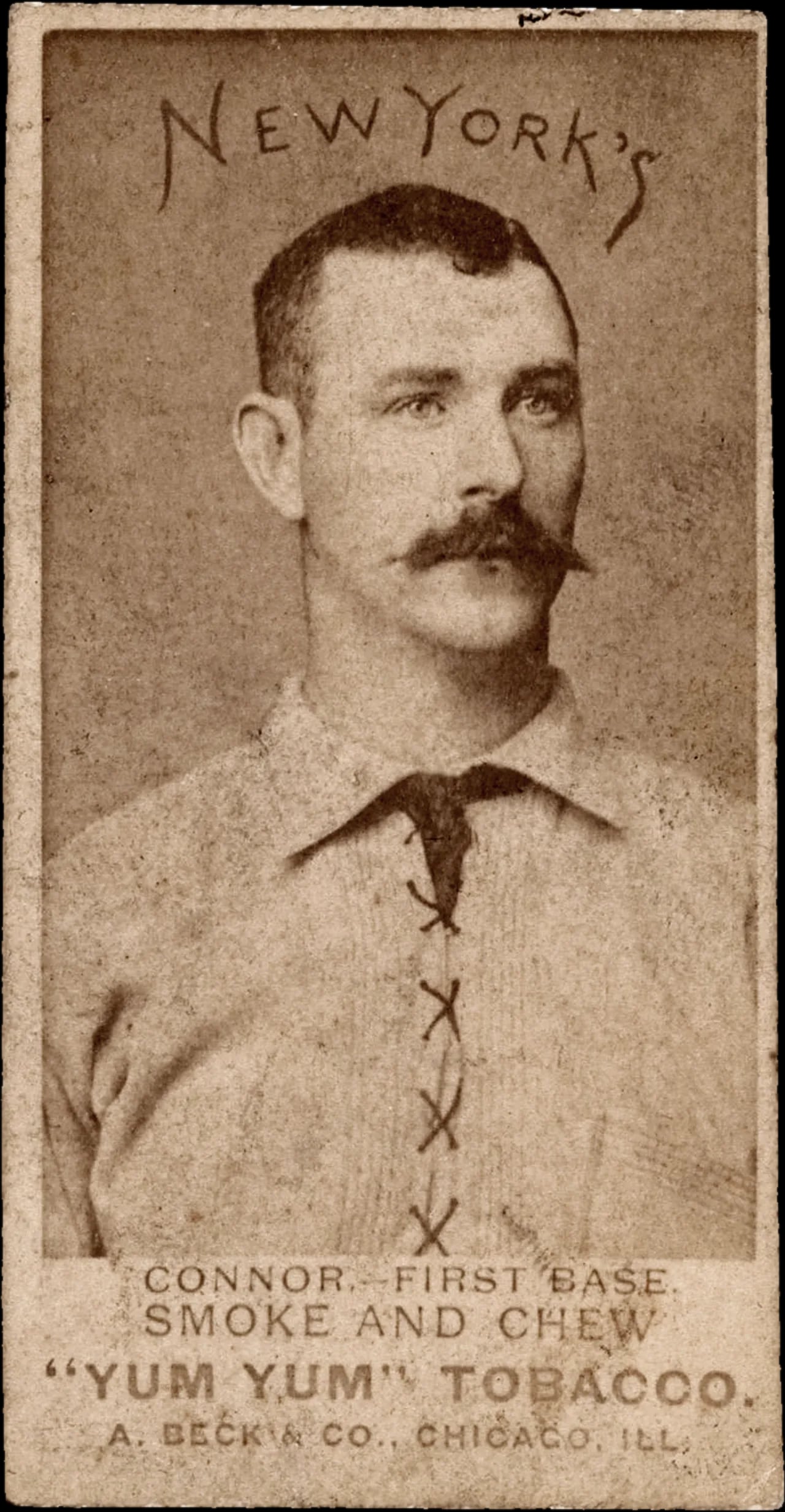 Porträt von Roger Connor (1857–1931) – Gedenkseite