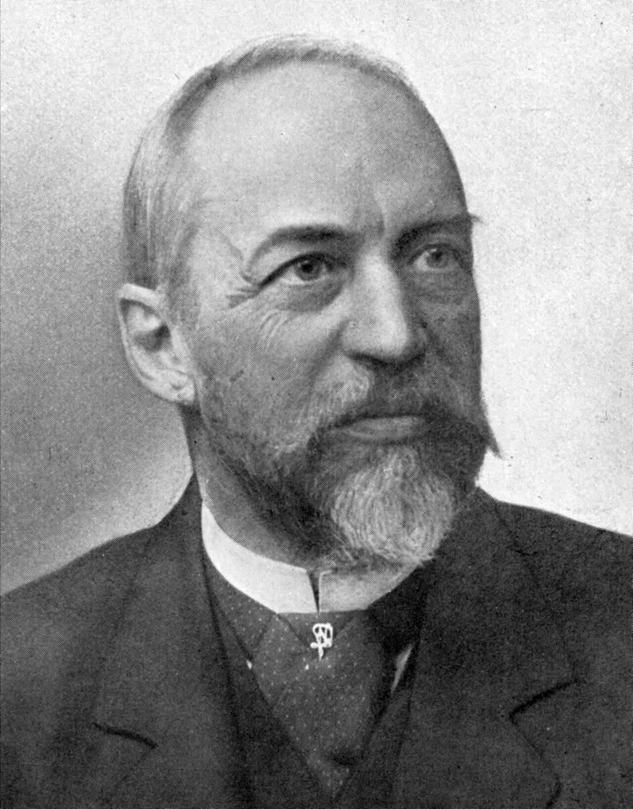 Portrait of Rudolf Hoernes (1850–1912) – memorial page