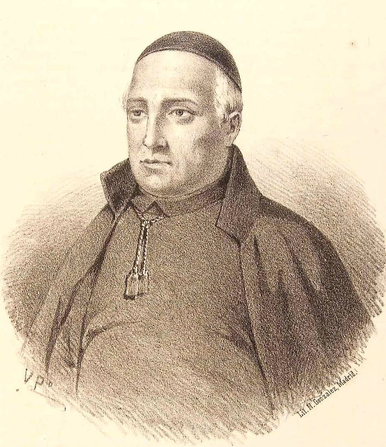 Porträt von Diego Muñoz Torrero (1761–1829) – Gedenkseite