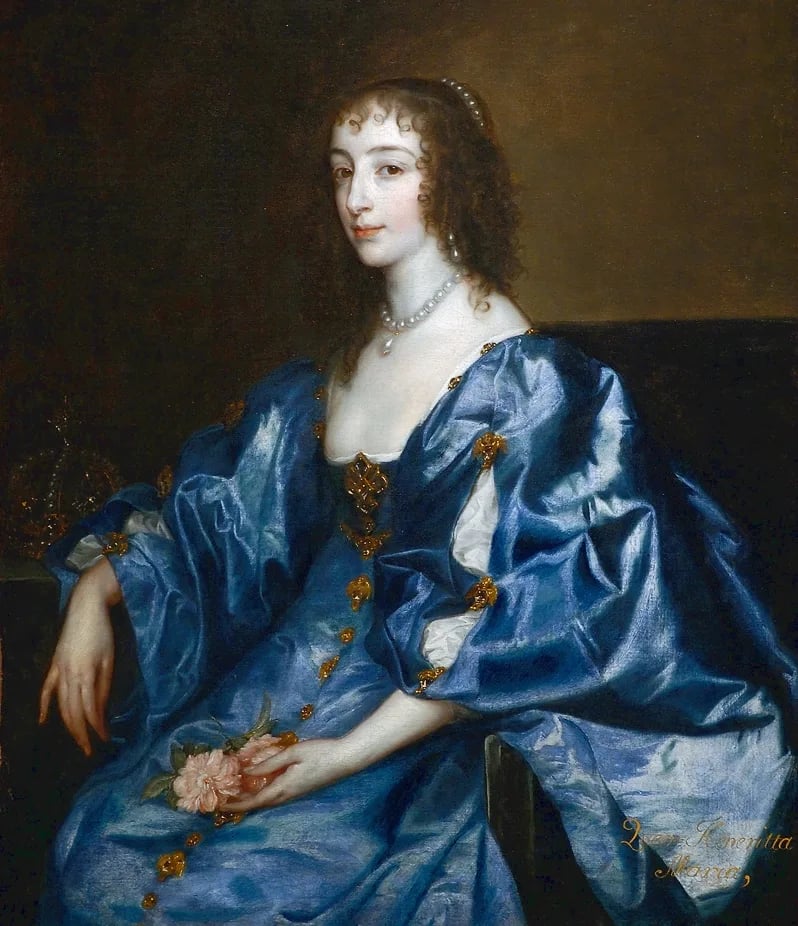 Portrait of Henrietta Maria von Frankreich (1609–1669) – memorial page