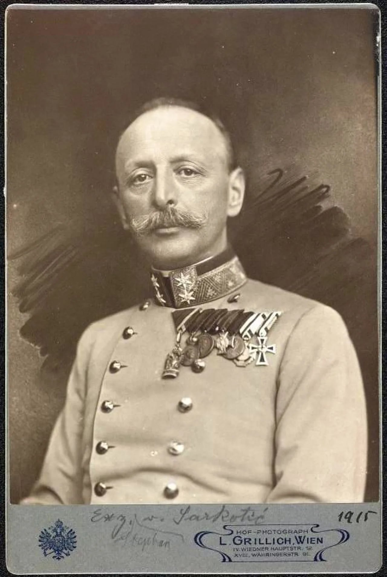 Portrait of Stephan Sarkotić von Lovćen (1858–1939) – memorial page