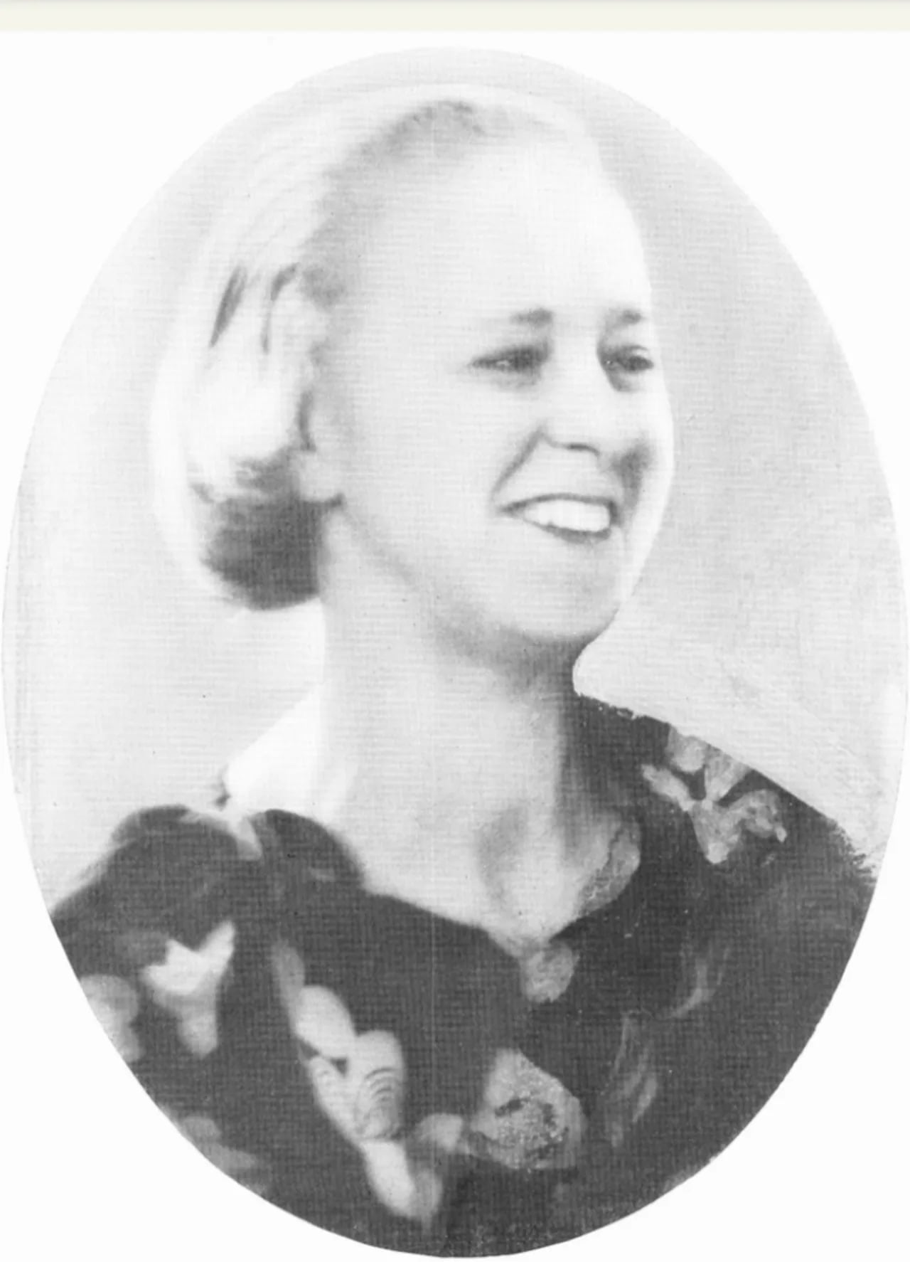 Porträt von Sonja Schmiterlöw (1895–1990) – Gedenkseite