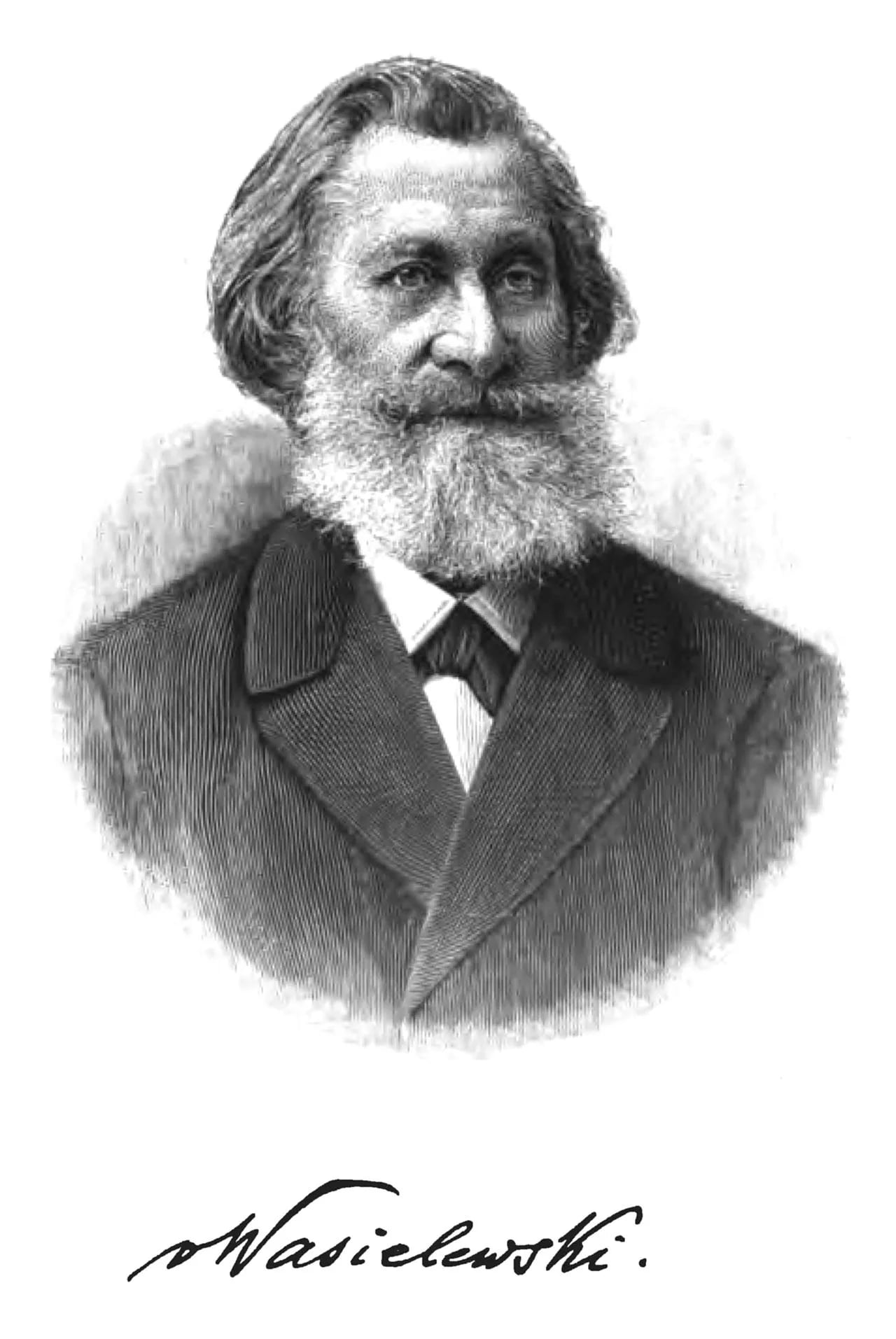Porträt von Wilhelm Joseph von Wasielewski (1822–1896) – Gedenkseite