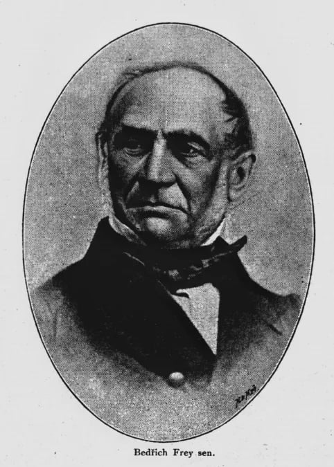 Portrait of Bedrich Frey (1800–1879) – memorial page
