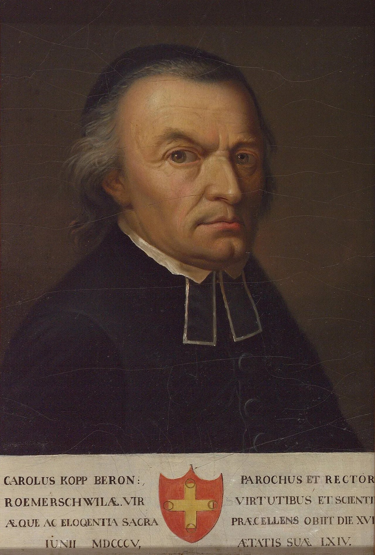 Porträt von Karl Josef Kopp (1741–1805) – Gedenkseite