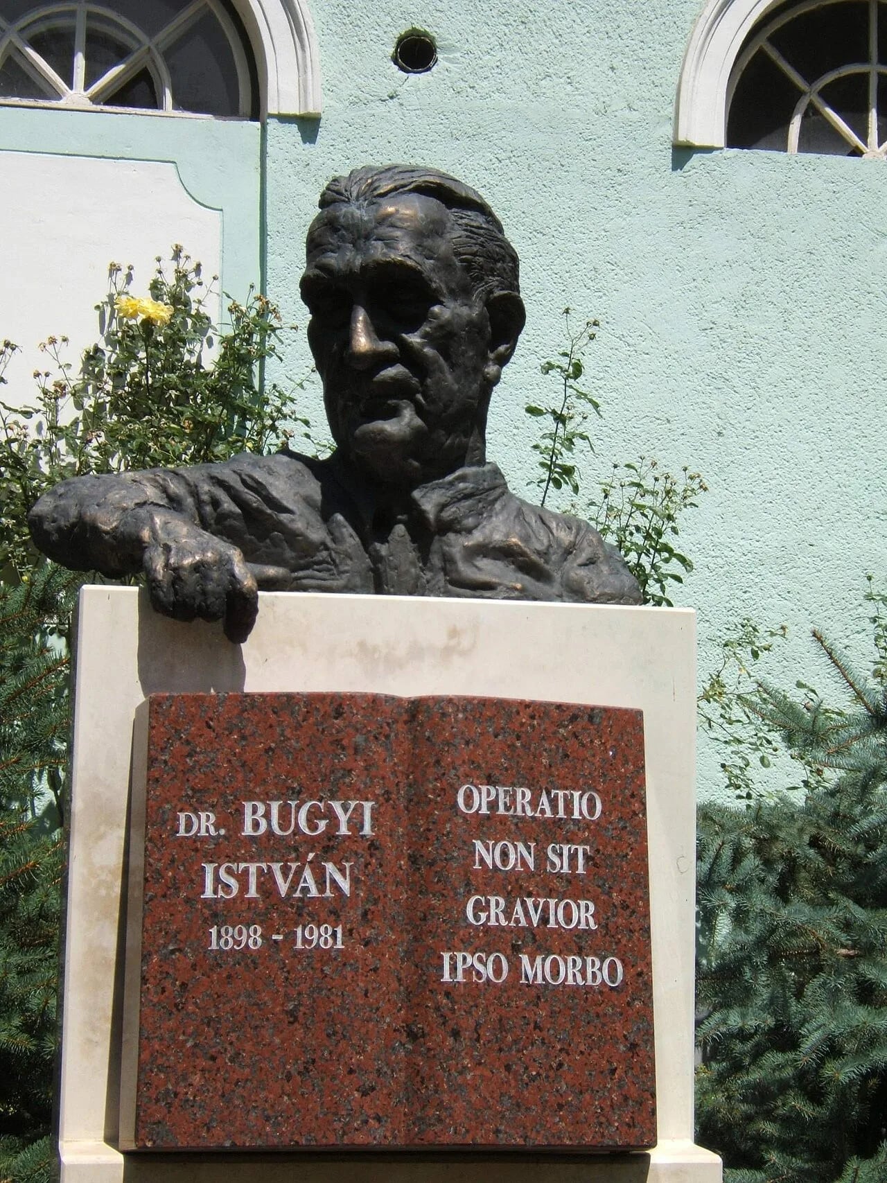 Porträt von István Bugyi (1898–1981) – Gedenkseite