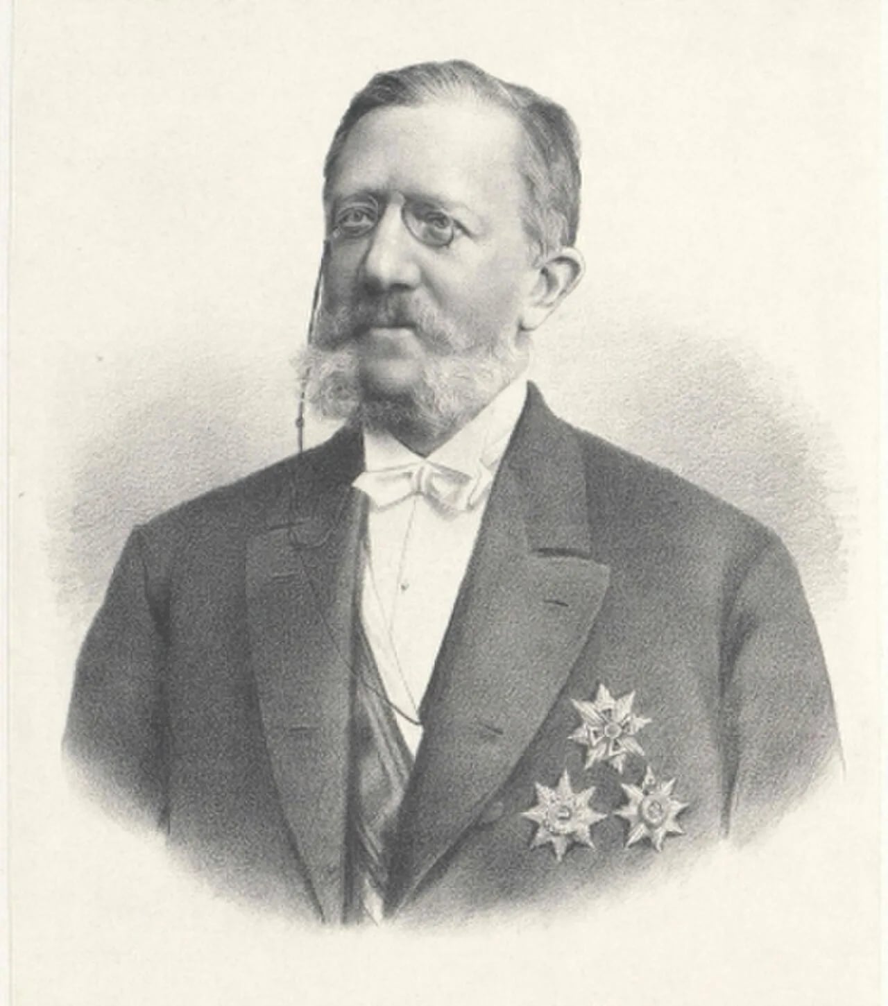 Porträt von Karl von Stremayr (1823–1904) – Gedenkseite
